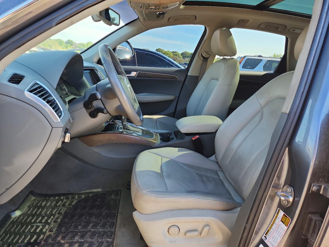 2012 Audi Q5 Premium Plus Серый vin: WA1DKAFP2CA131302