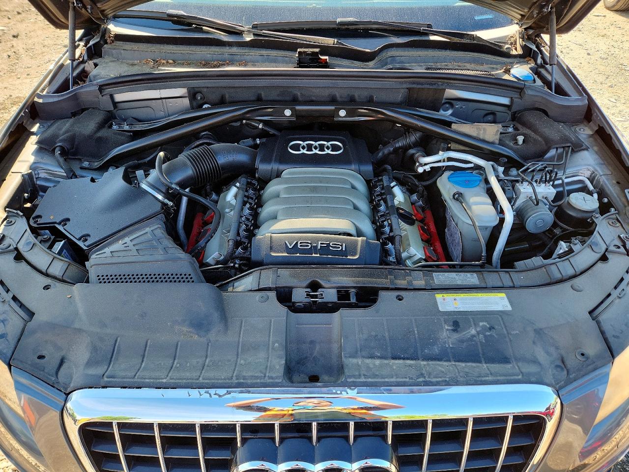 2012 Audi Q5 Premium Plus Серый vin: WA1DKAFP2CA131302