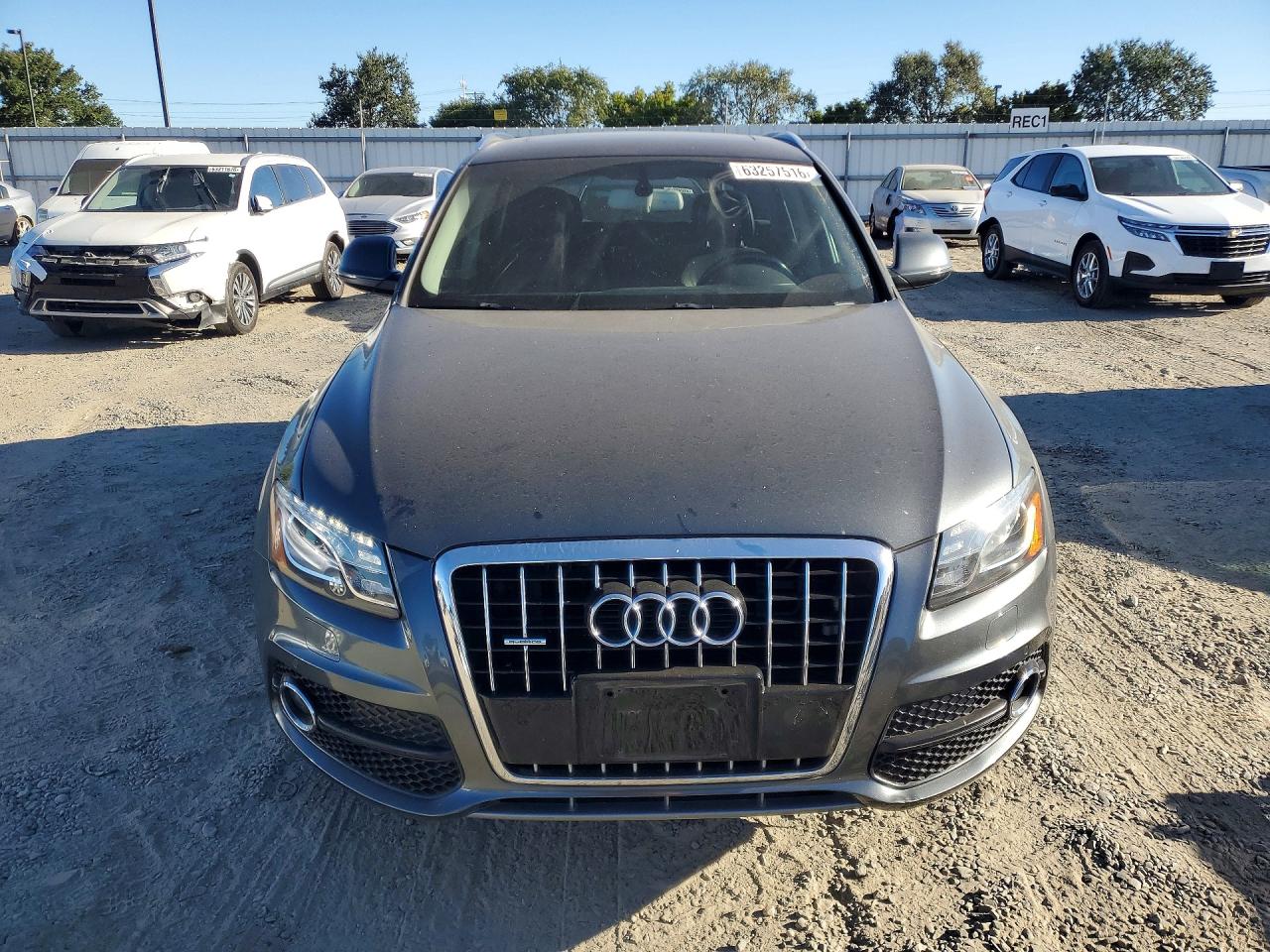 2012 Audi Q5 Premium Plus Gray vin: WA1DKAFP4CA087626