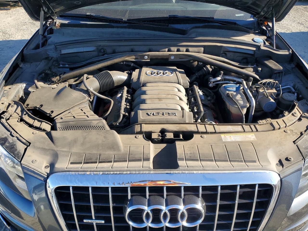 2012 Audi Q5 Premium Plus Gray vin: WA1DKAFP4CA087626