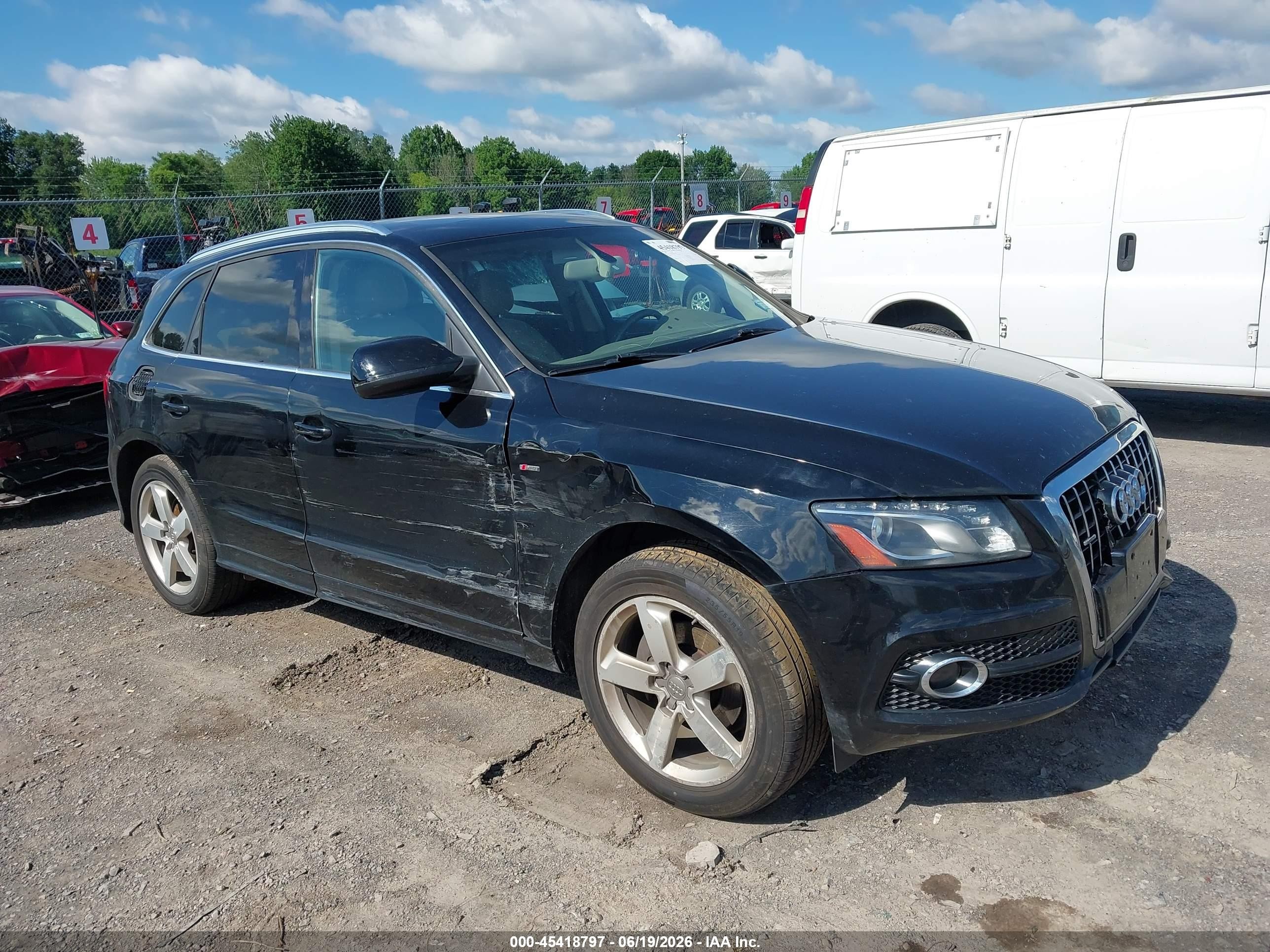2012 Audi Q5 3.2 Premium Plus Black vin: WA1DKAFP5CA021487