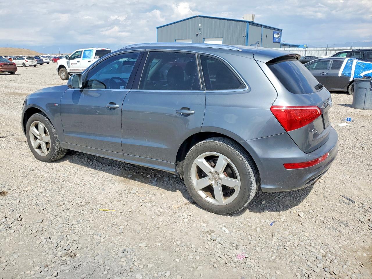 2012 Audi Q5 Premium Plus Gray vin: WA1DKAFP5CA065036