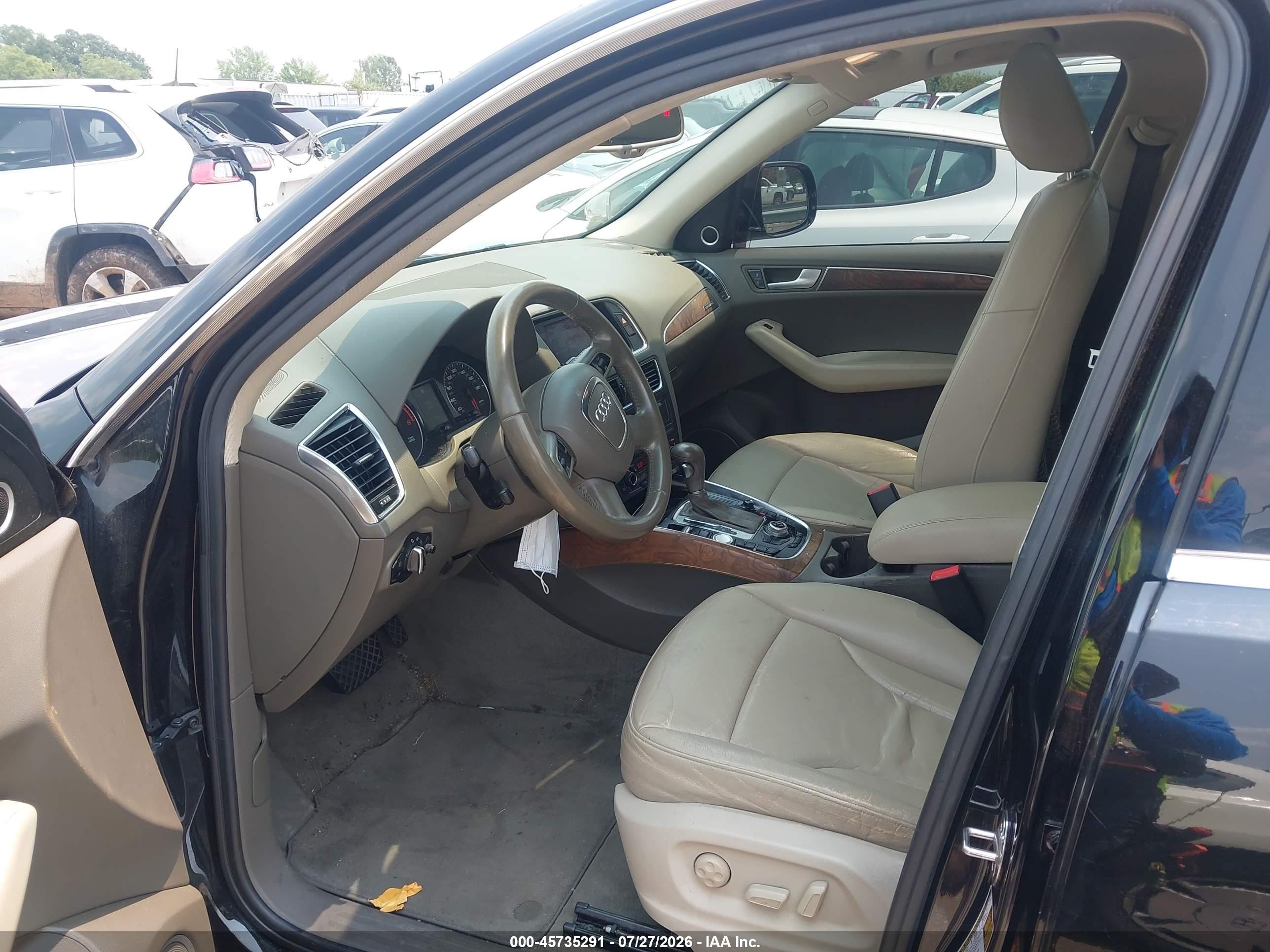 2012 Audi Q5 3.2 Premium Plus Black vin: WA1DKAFP5CA111657