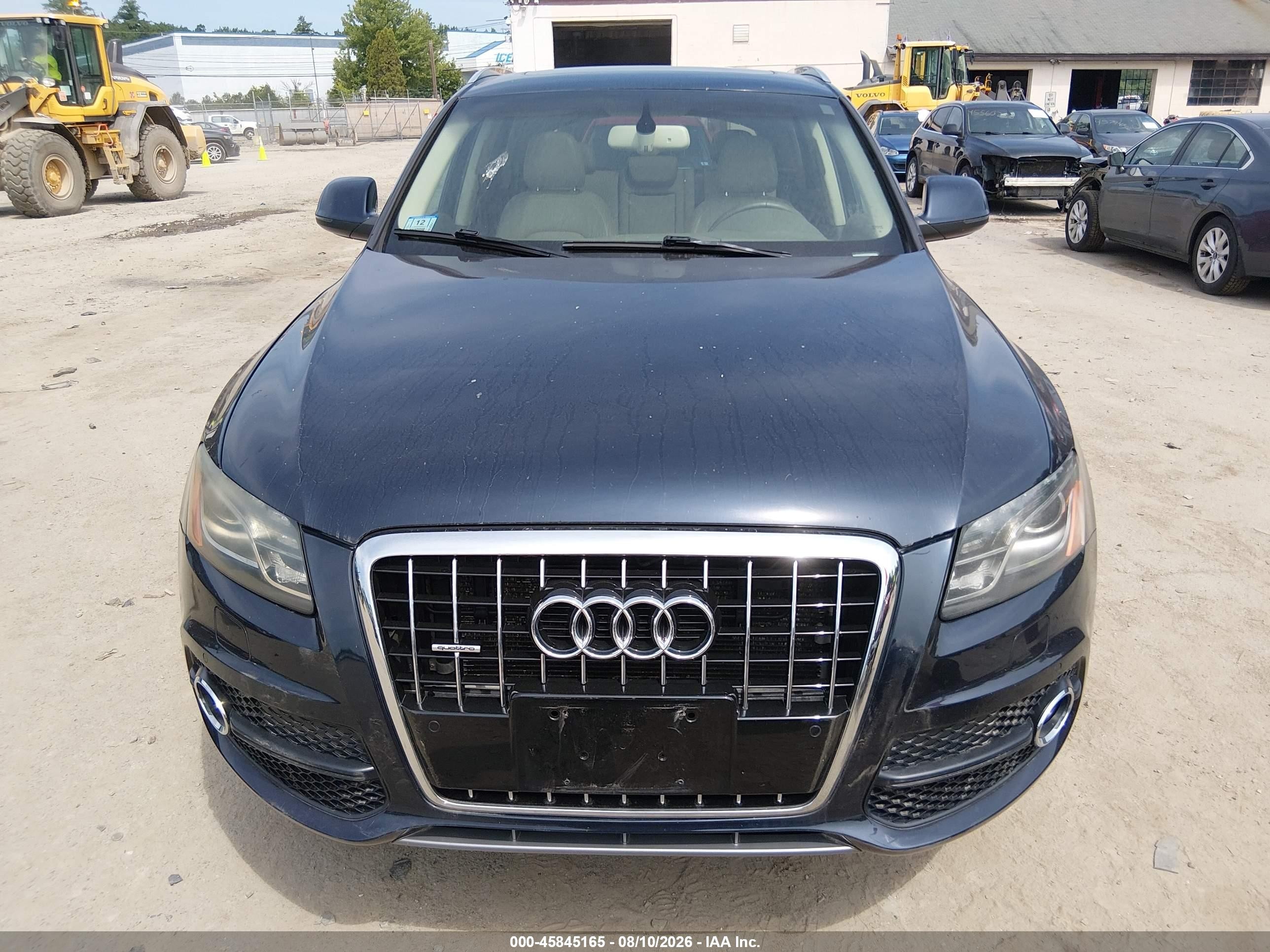 2011 Audi Q5 3.2 Premium Plus Blue vin: WA1DKAFP6BA017463