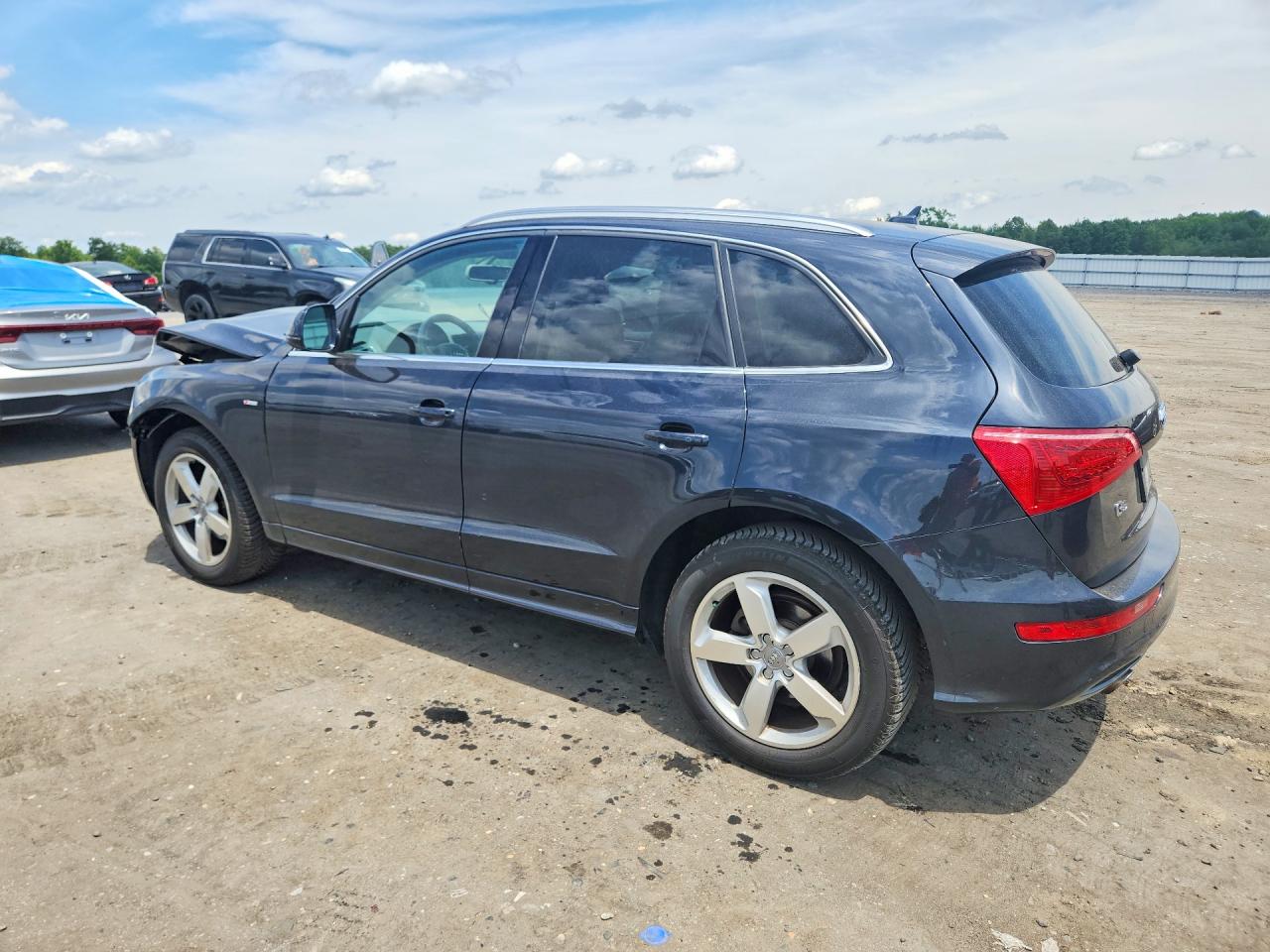 2012 Audi Q5 Premium Plus Синий vin: WA1DKAFP6CA032000