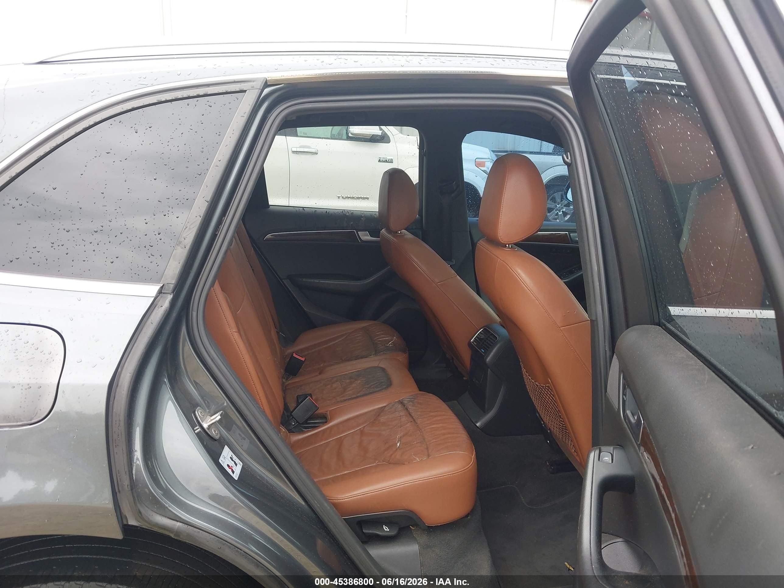 2012 Audi Q5 3.2 Premium Plus Gray vin: WA1DKAFP6CA108458