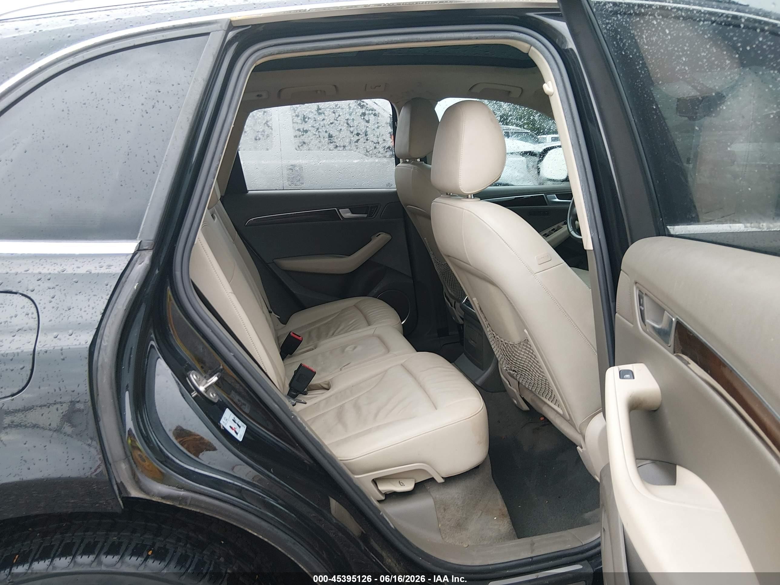 2012 Audi Q5 3.2 Premium Plus Black vin: WA1DKAFP6CA136678
