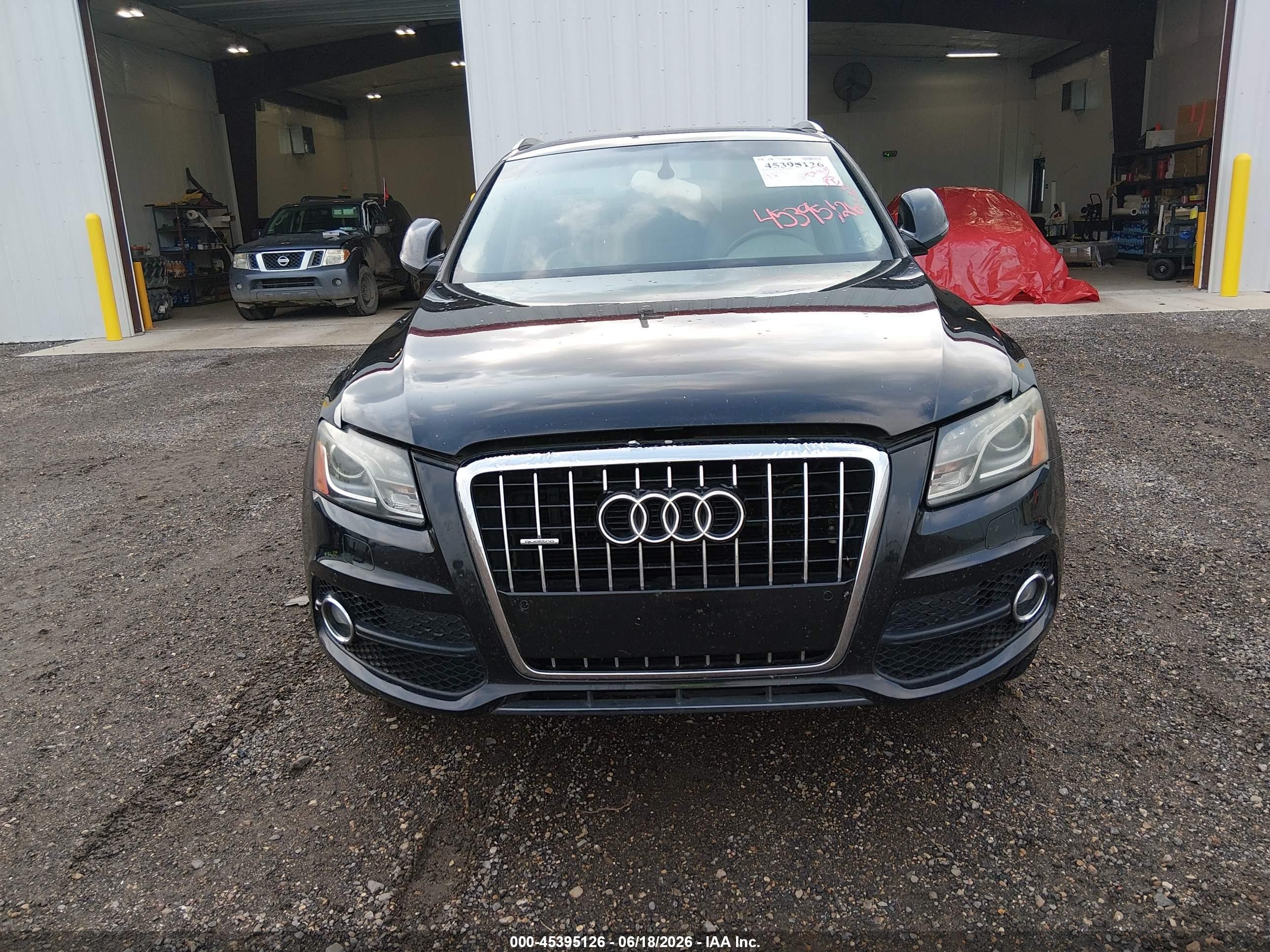 2012 Audi Q5 3.2 Premium Plus Black vin: WA1DKAFP6CA136678