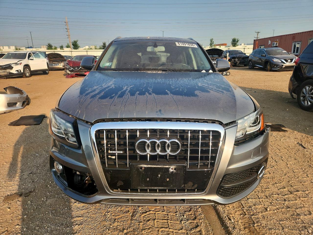 2012 Audi Q5 Premium Plus Silver vin: WA1DKAFP7CA049582