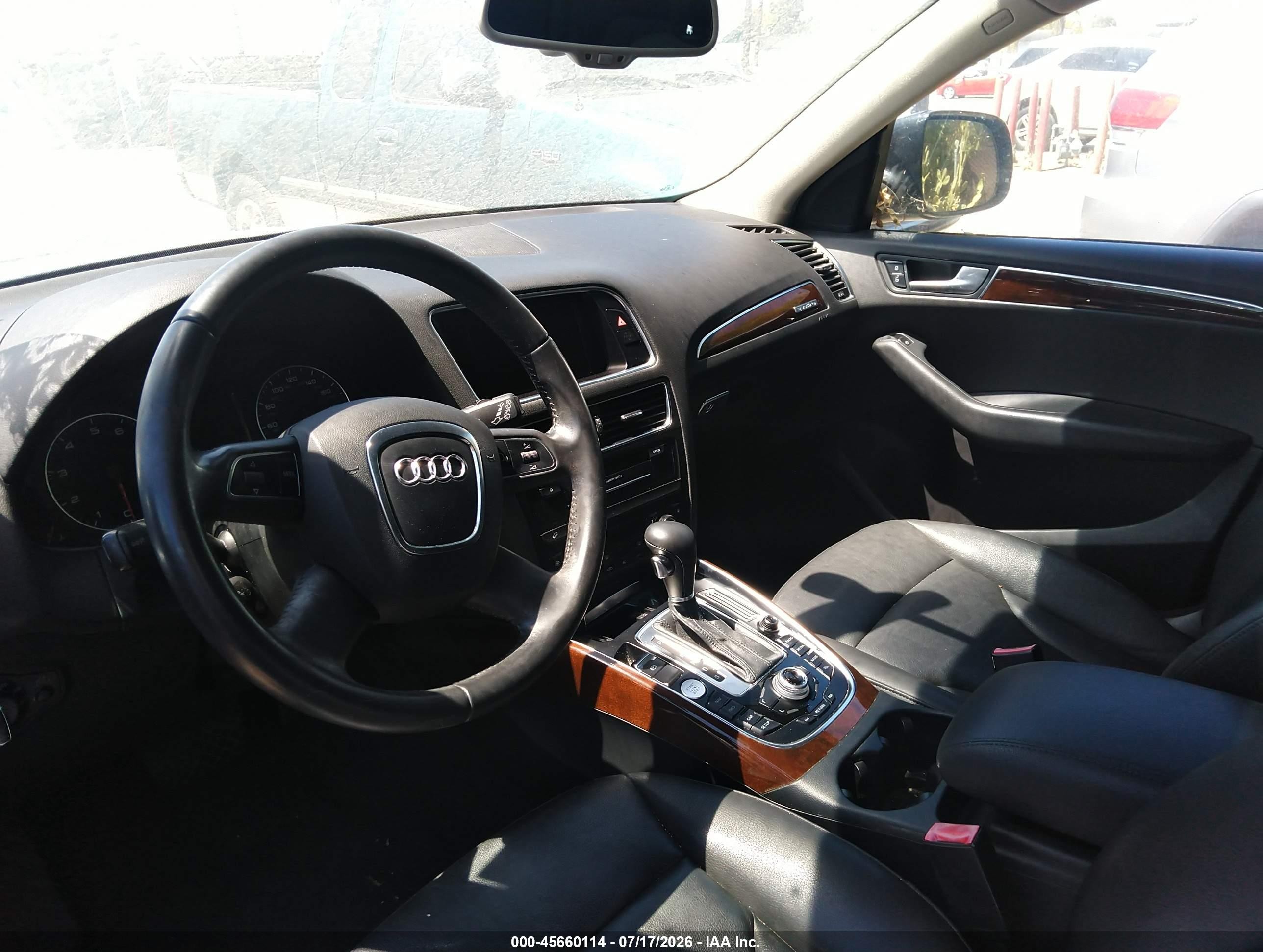 2012 Audi Q5 3.2 Premium Plus Black vin: WA1DKAFP7CA132929