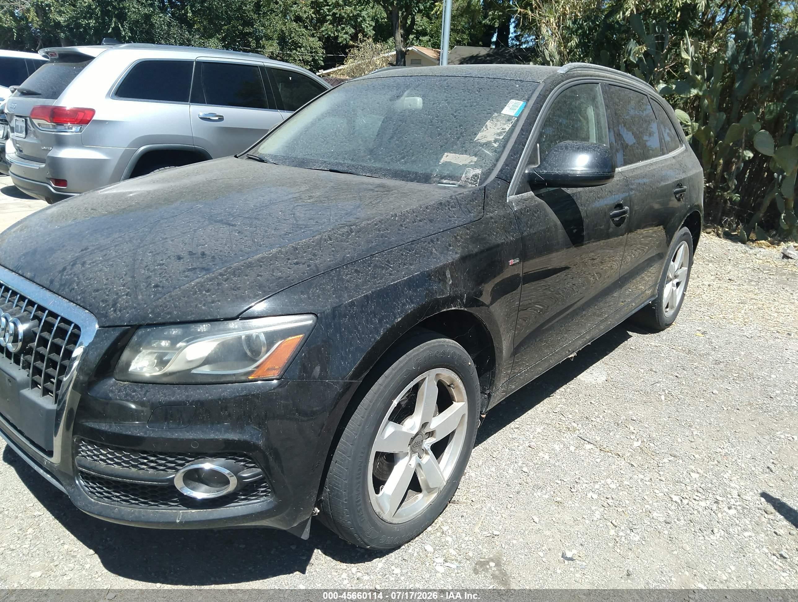 2012 Audi Q5 3.2 Premium Plus Black vin: WA1DKAFP7CA132929