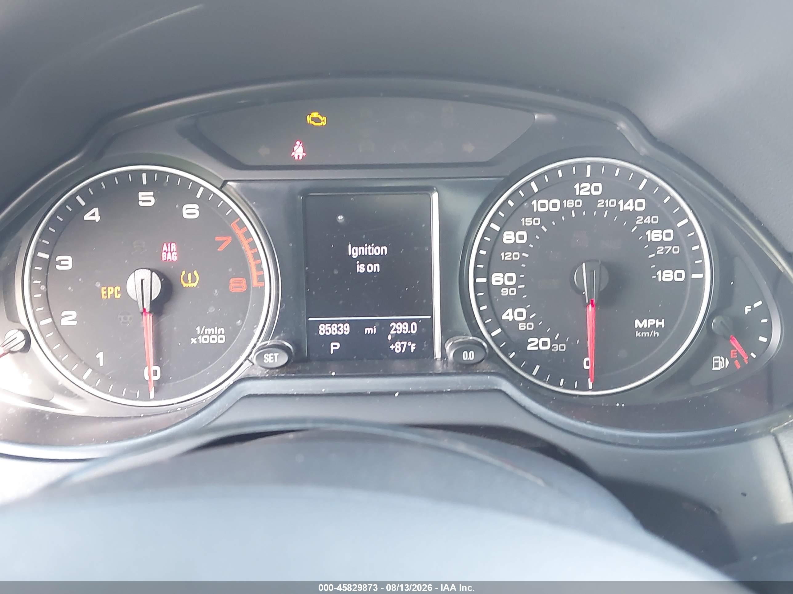 2011 Audi Q5 3.2 Premium Plus Черный vin: WA1DKAFP8BA035317