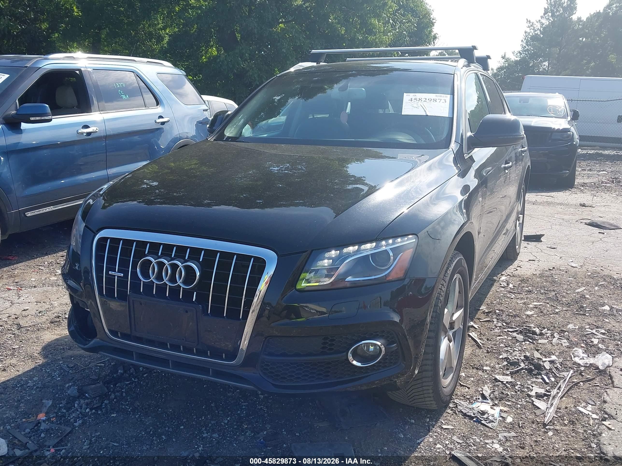 2011 Audi Q5 3.2 Premium Plus Черный vin: WA1DKAFP8BA035317
