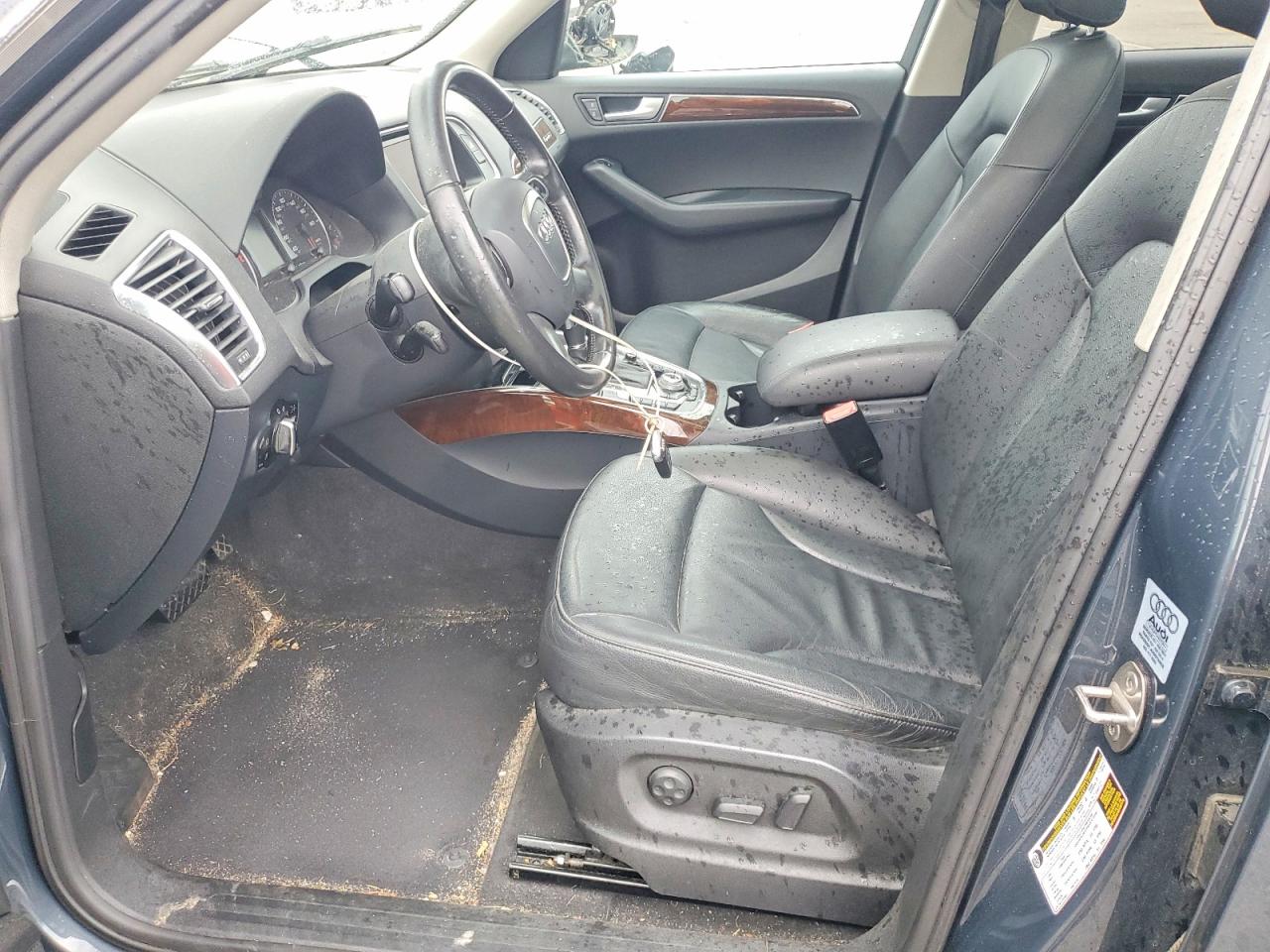 2011 Audi Q5 Premium Plus Gray vin: WA1DKAFP8BA080144