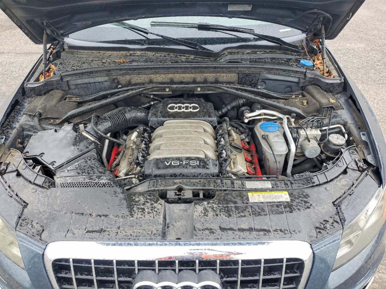 2011 Audi Q5 Premium Plus Gray vin: WA1DKAFP8BA080144