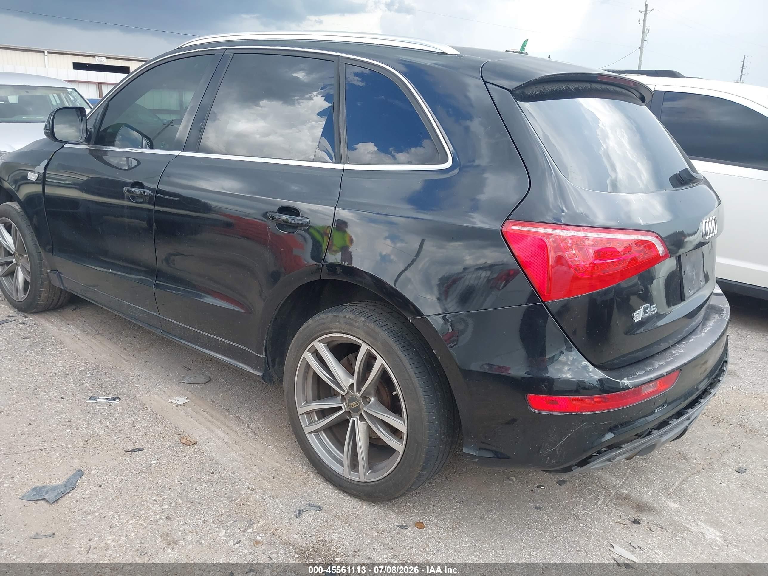 2012 Audi Q5 3.2 Premium Plus Black vin: WA1DKAFP8CA014632
