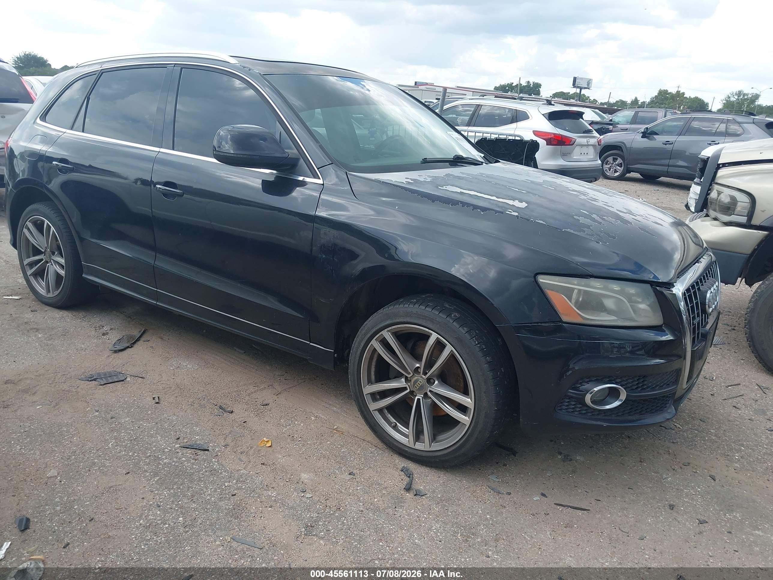 2012 Audi Q5 3.2 Premium Plus Black vin: WA1DKAFP8CA014632