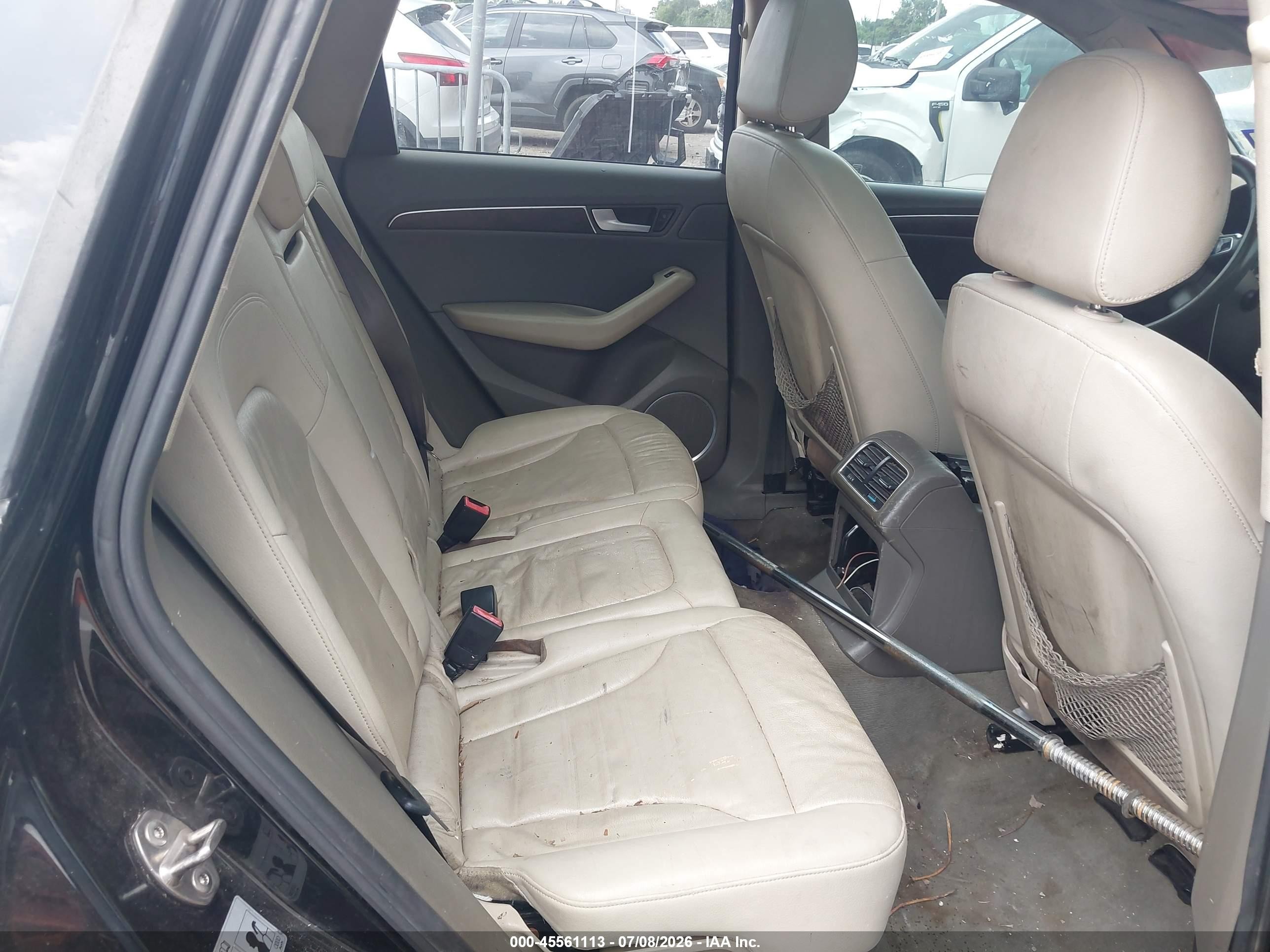 2012 Audi Q5 3.2 Premium Plus Black vin: WA1DKAFP8CA014632