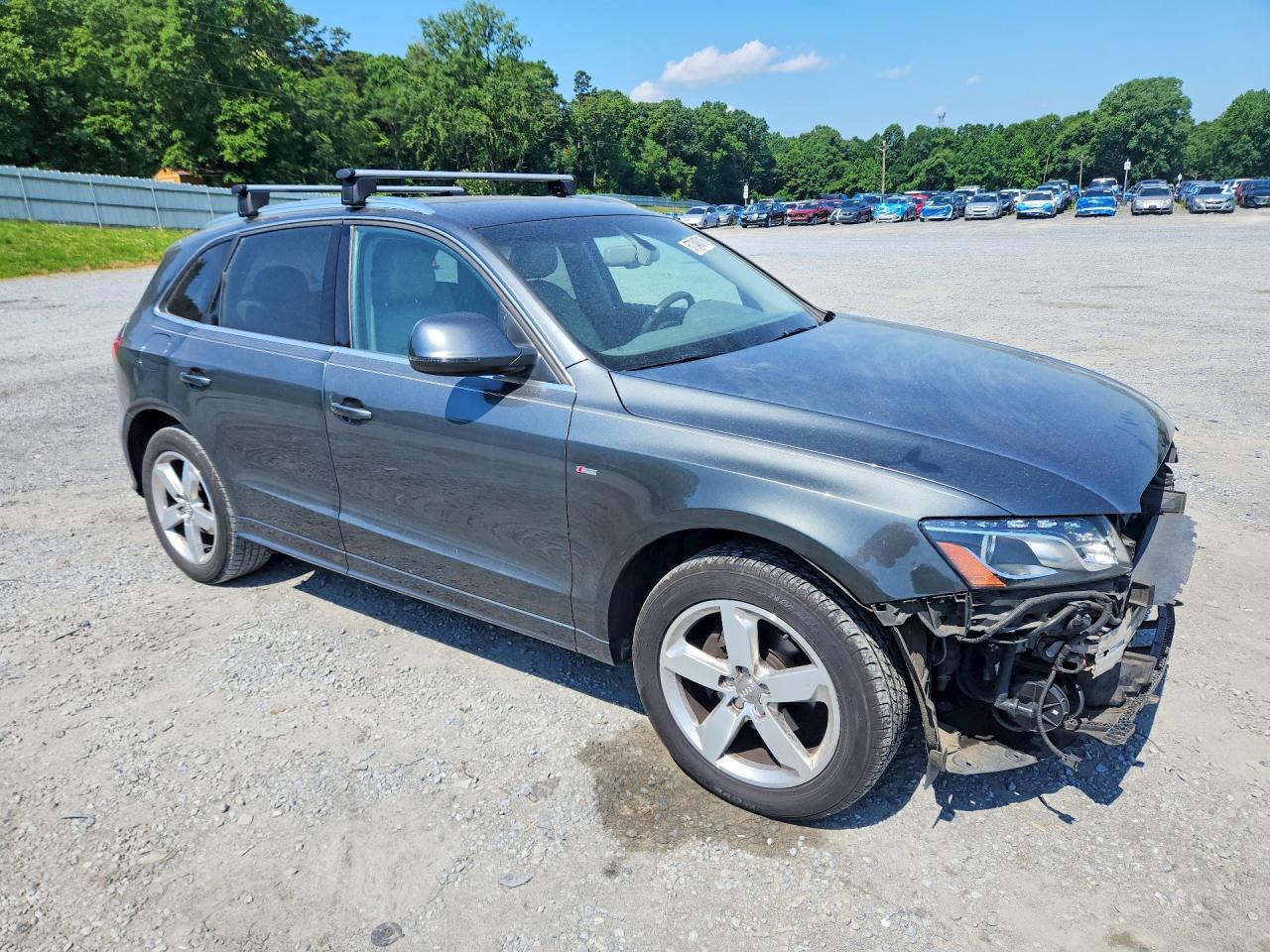 2012 Audi Q5 Premium Plus Серый vin: WA1DKAFP8CA035156