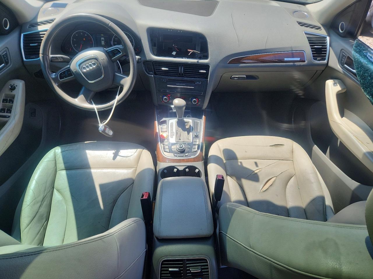 2012 Audi Q5 Premium Plus Gray vin: WA1DKAFP8CA091775