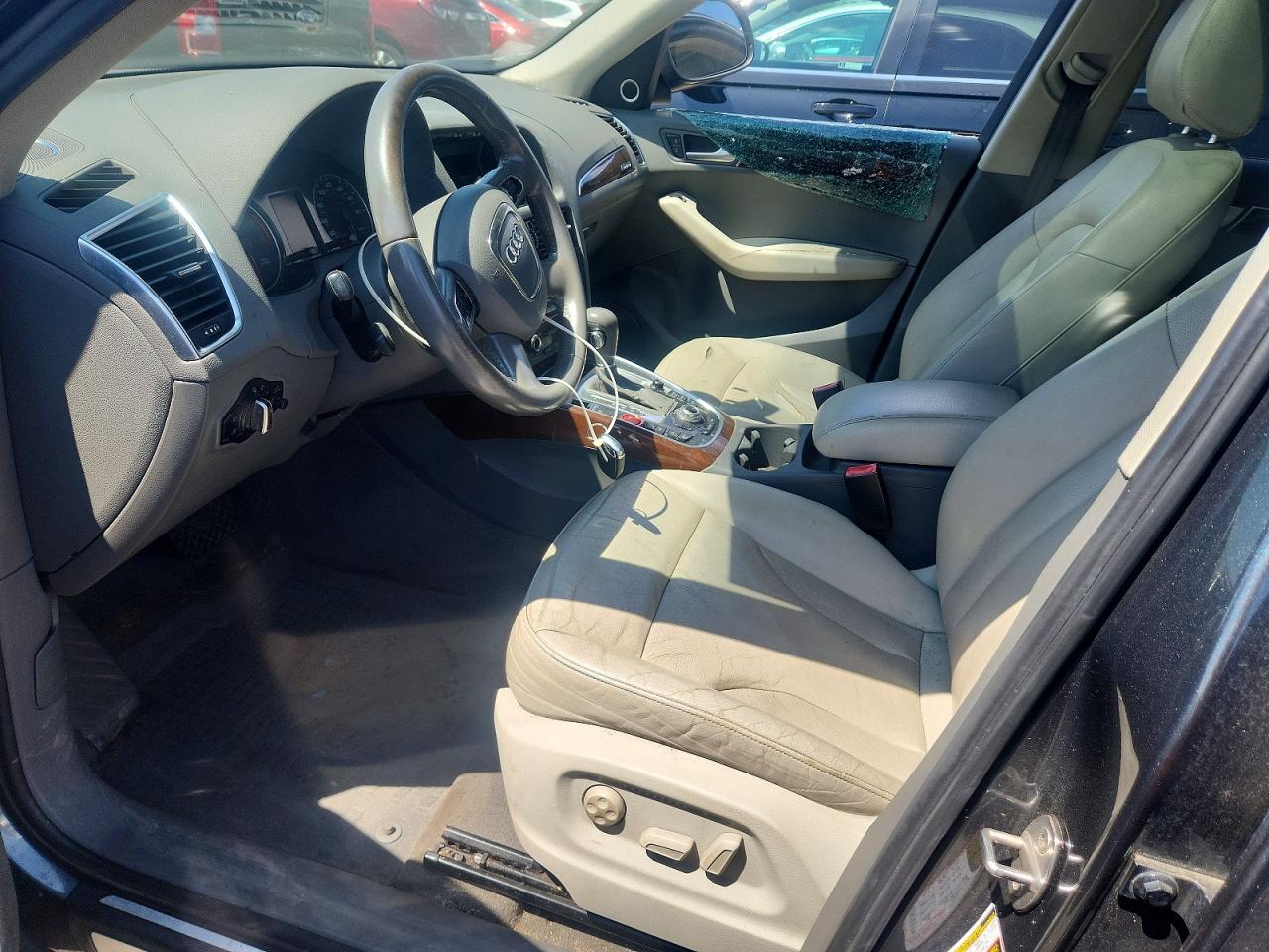 2012 Audi Q5 Premium Plus Gray vin: WA1DKAFP8CA091775