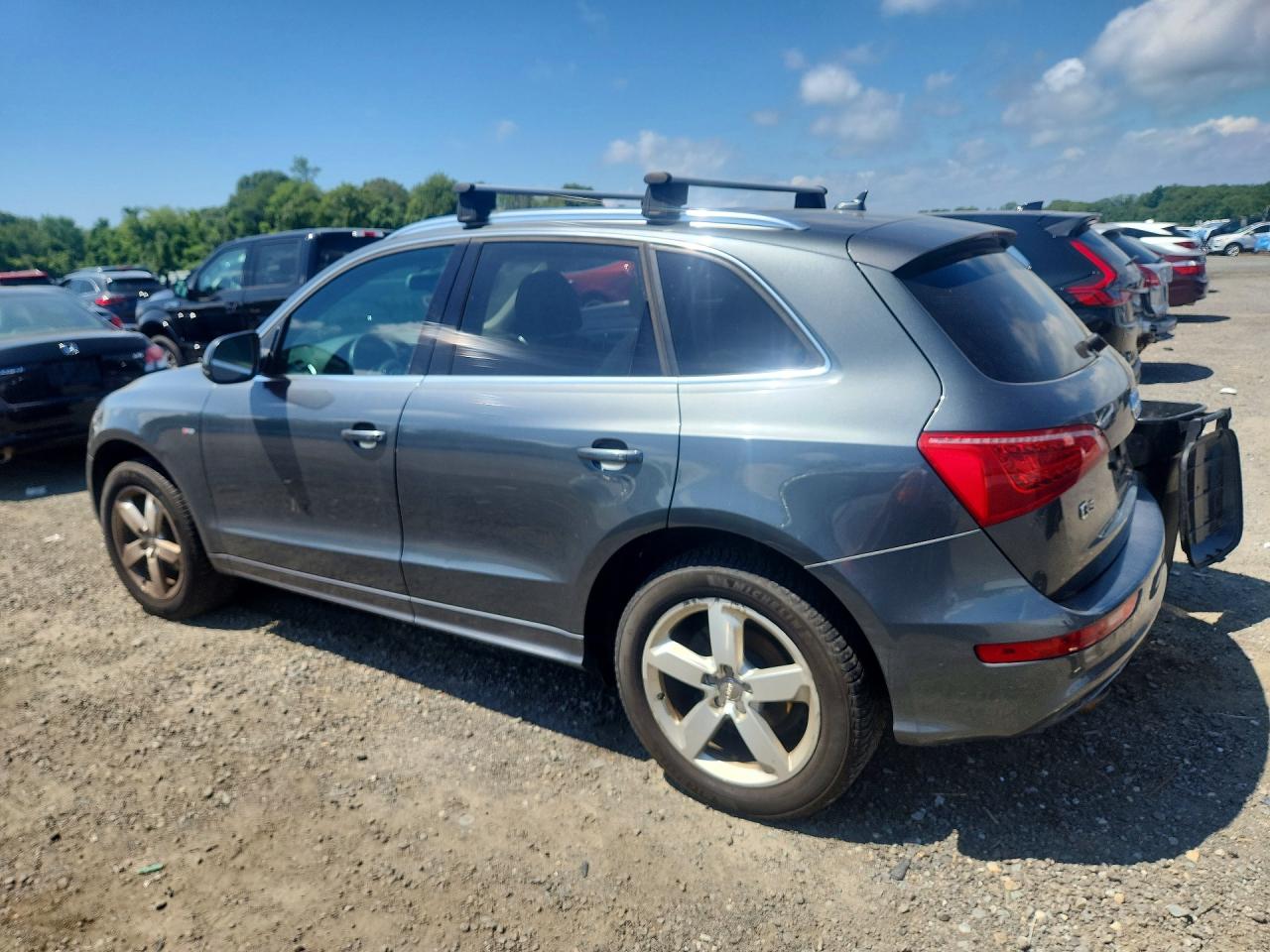 2012 Audi Q5 Premium Plus Gray vin: WA1DKAFP8CA091775