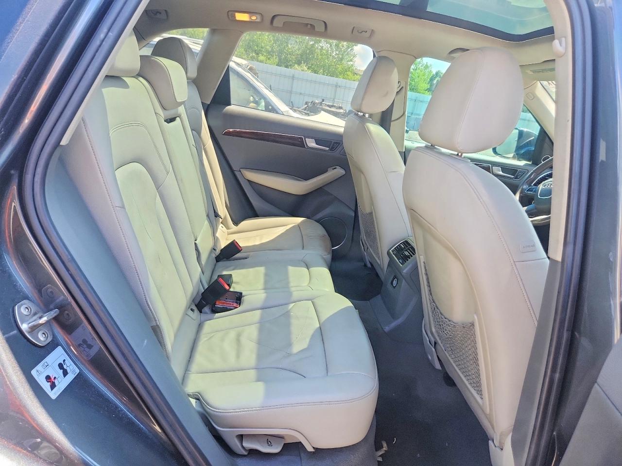2012 Audi Q5 Premium Plus Gray vin: WA1DKAFP8CA091775