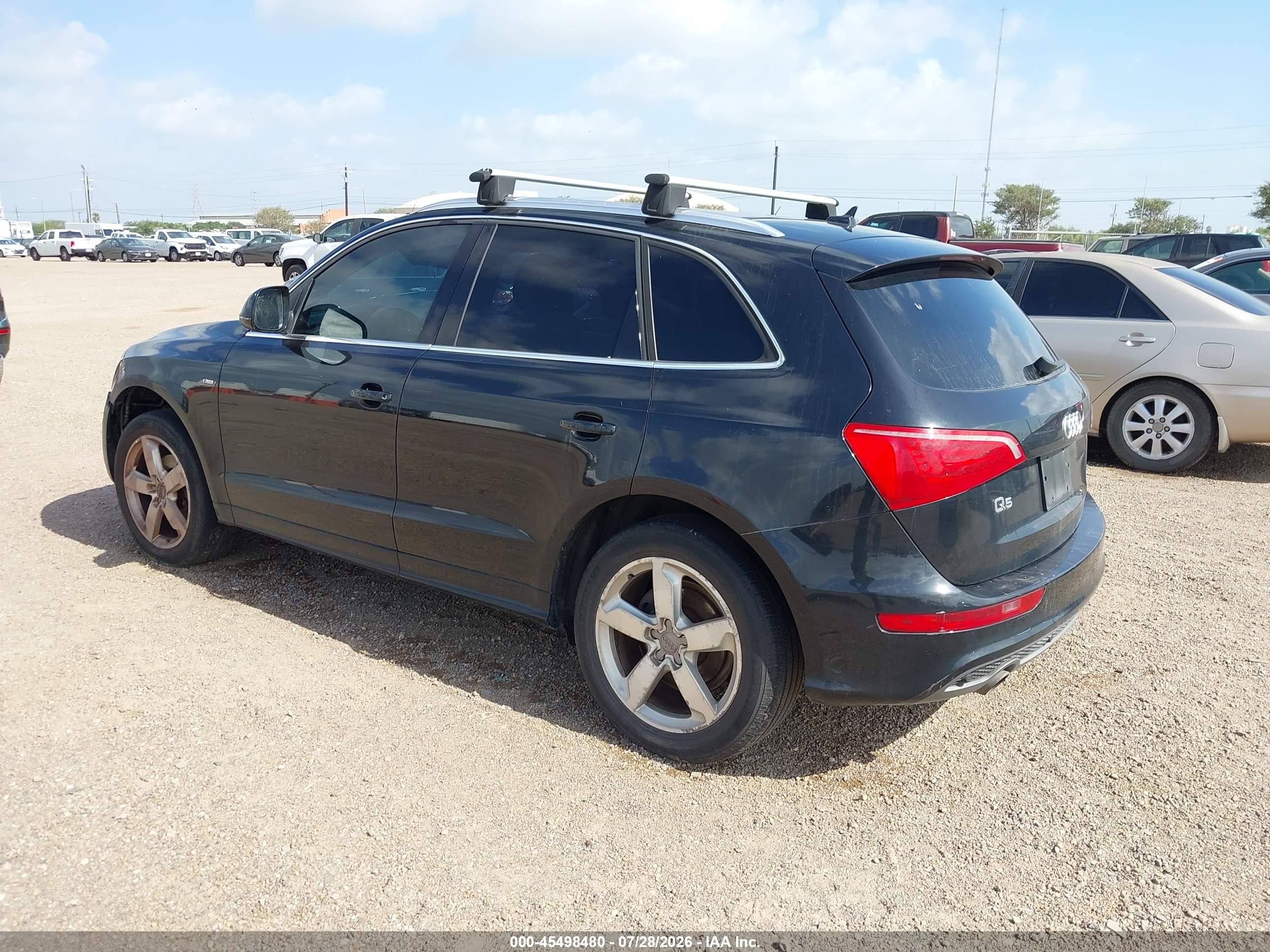 2012 Audi Q5 3.2 Premium Plus Black vin: WA1DKAFP9CA011853