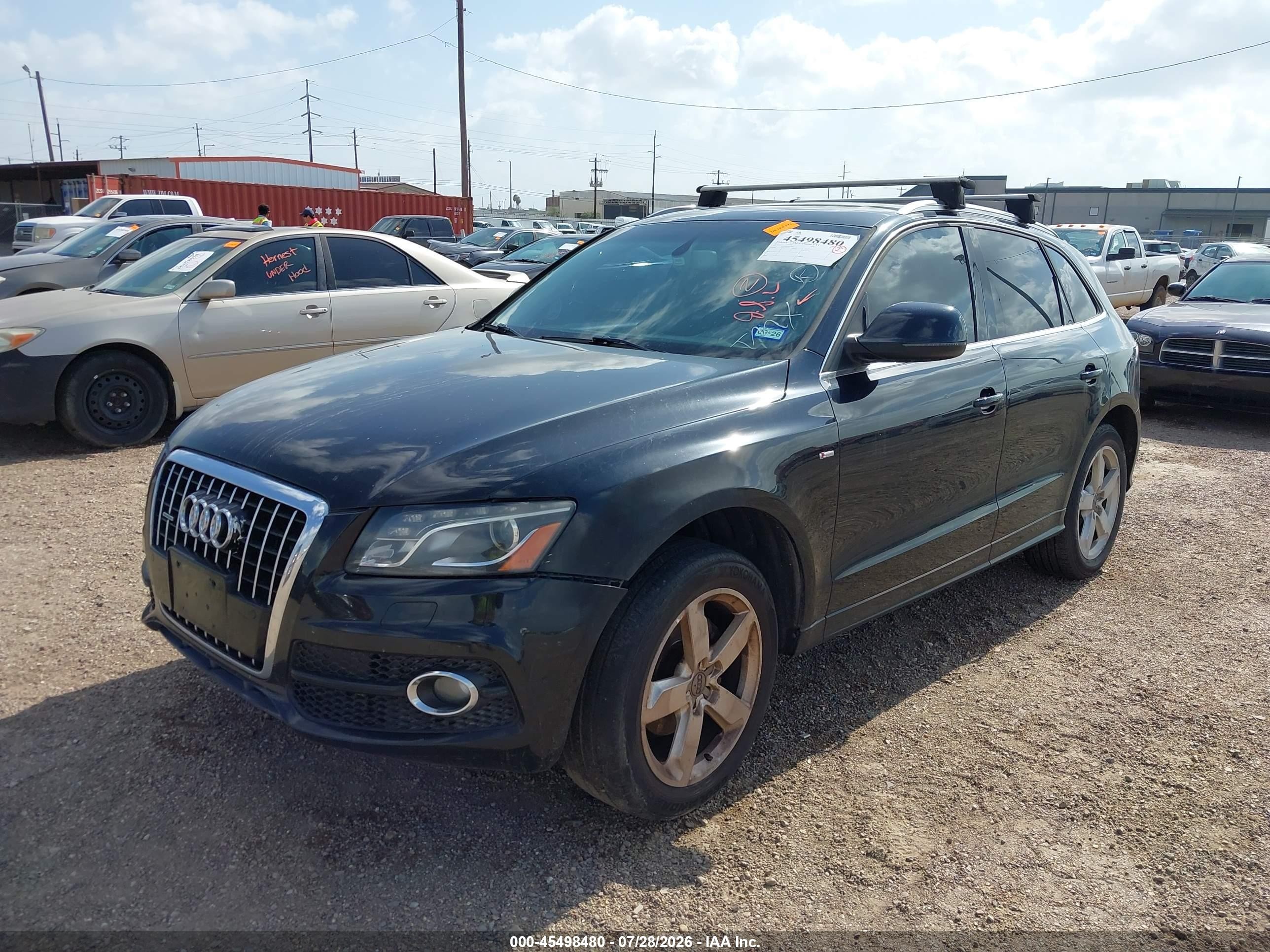 2012 Audi Q5 3.2 Premium Plus Black vin: WA1DKAFP9CA011853