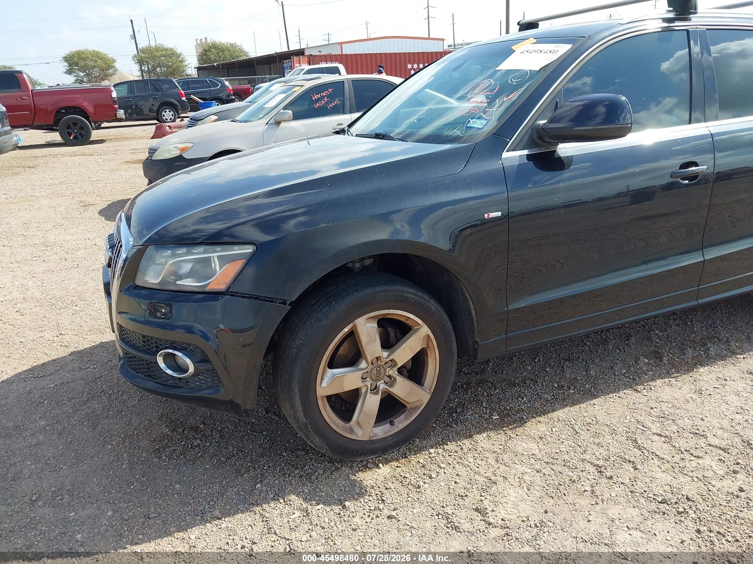 2012 Audi Q5 3.2 Premium Plus Black vin: WA1DKAFP9CA011853