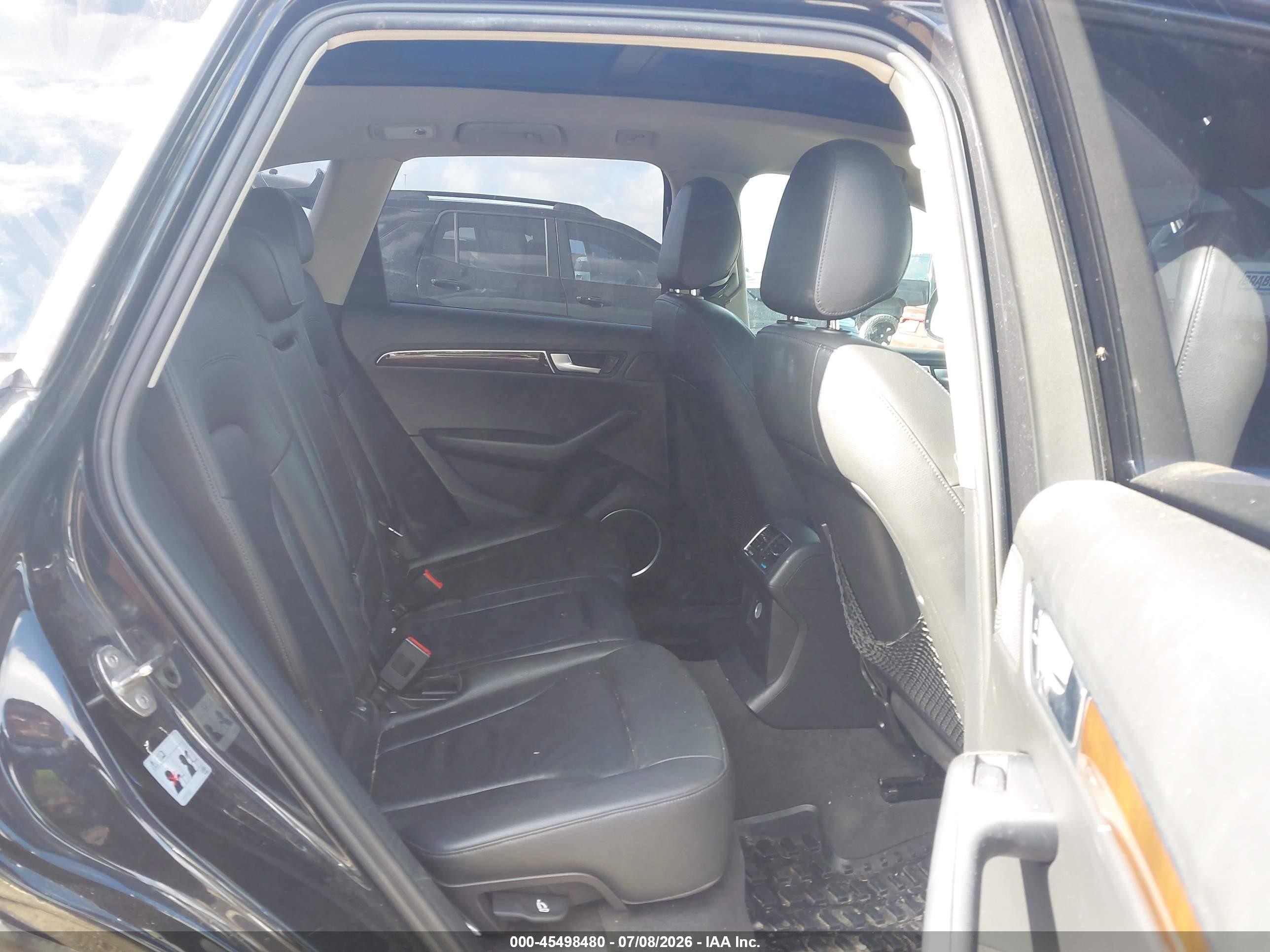 2012 Audi Q5 3.2 Premium Plus Black vin: WA1DKAFP9CA011853