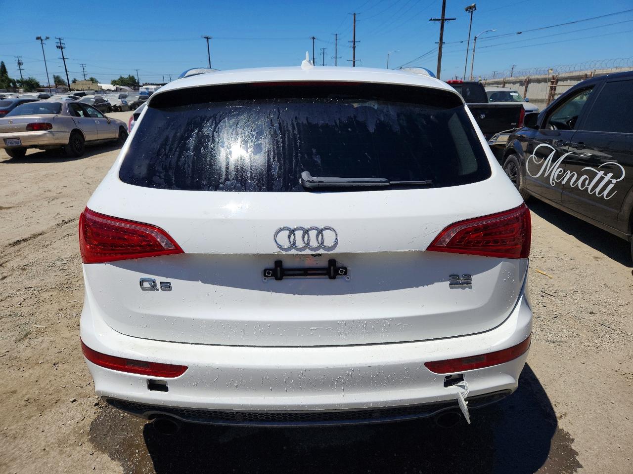 2012 Audi Q5 Premium Plus White vin: WA1DKAFP9CA106851
