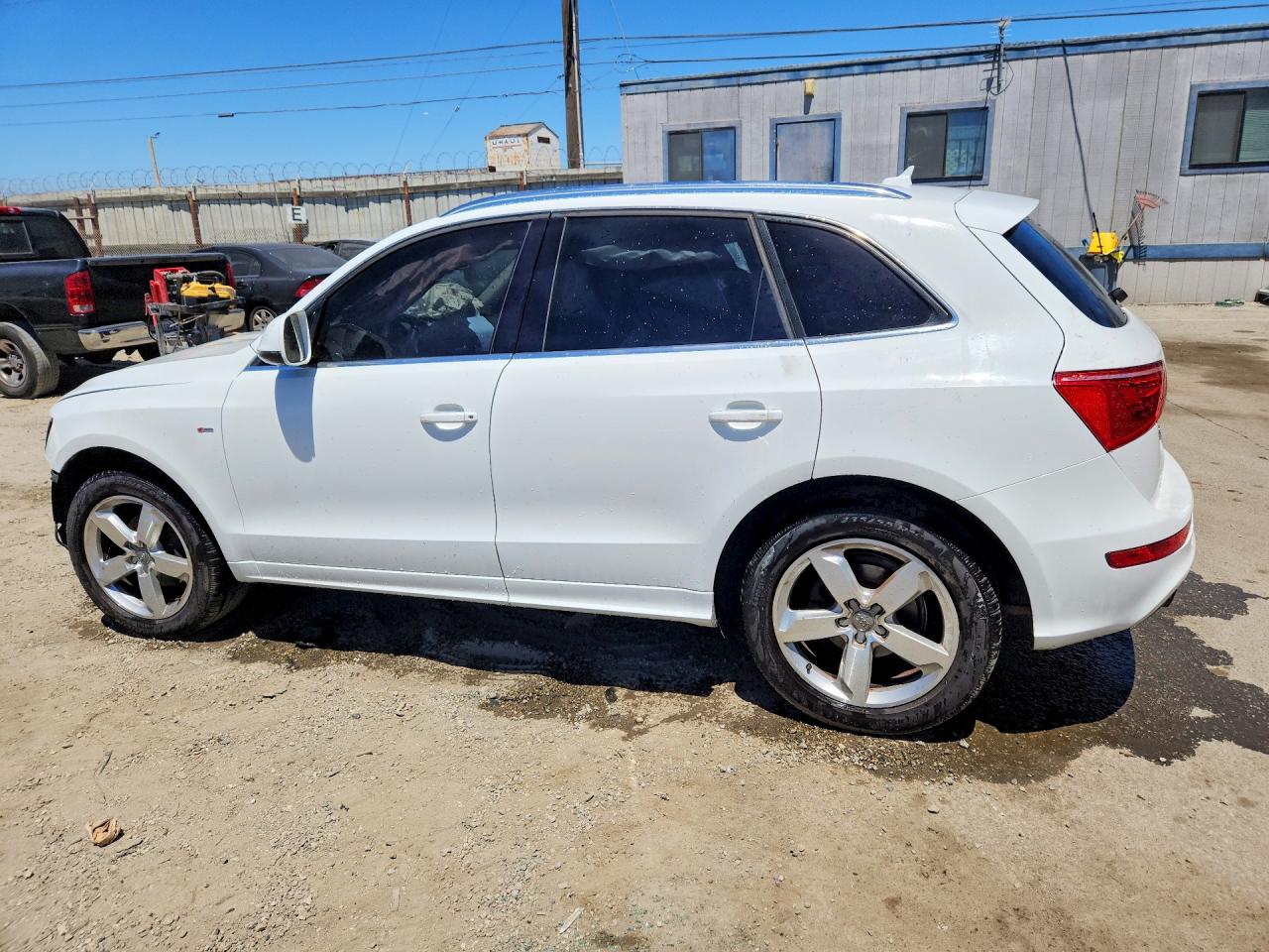 2012 Audi Q5 Premium Plus White vin: WA1DKAFP9CA106851