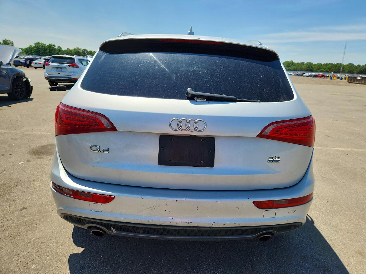2012 Audi Q5 Premium Plus Silver vin: WA1DKAFP9CA114934