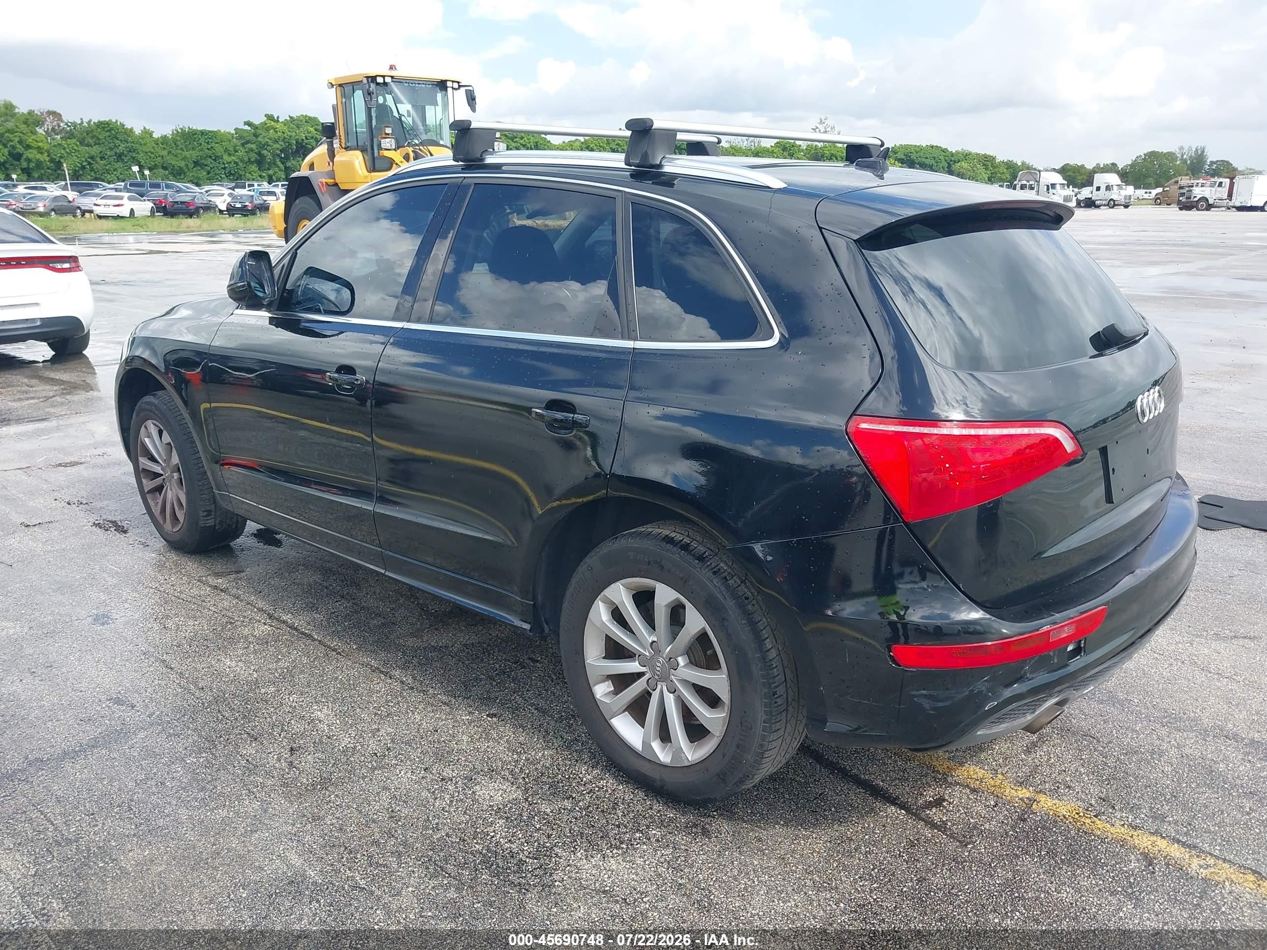 2012 Audi Q5 3.2 Premium Plus Black vin: WA1DKAFP9CA128316