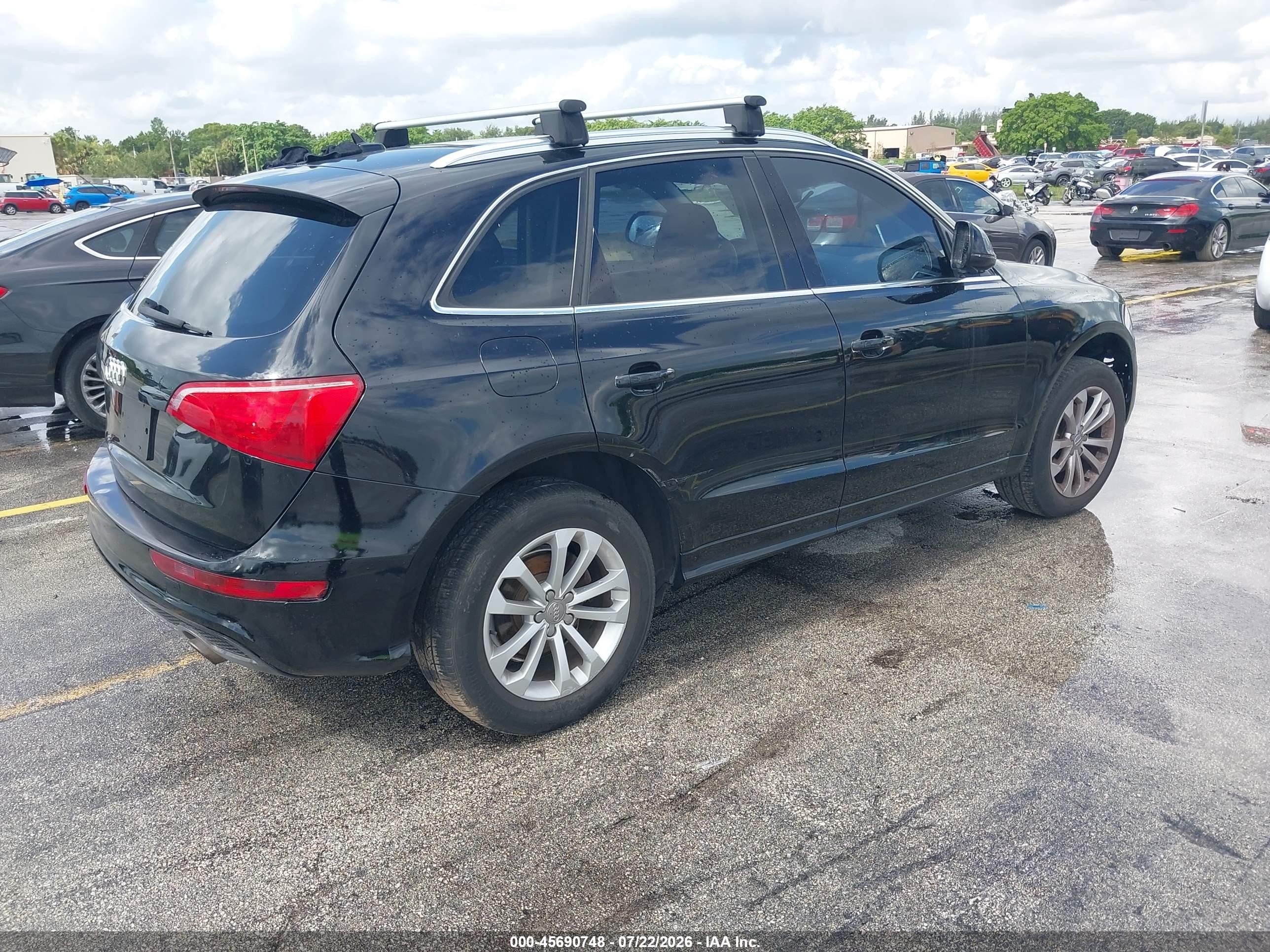 2012 Audi Q5 3.2 Premium Plus Black vin: WA1DKAFP9CA128316