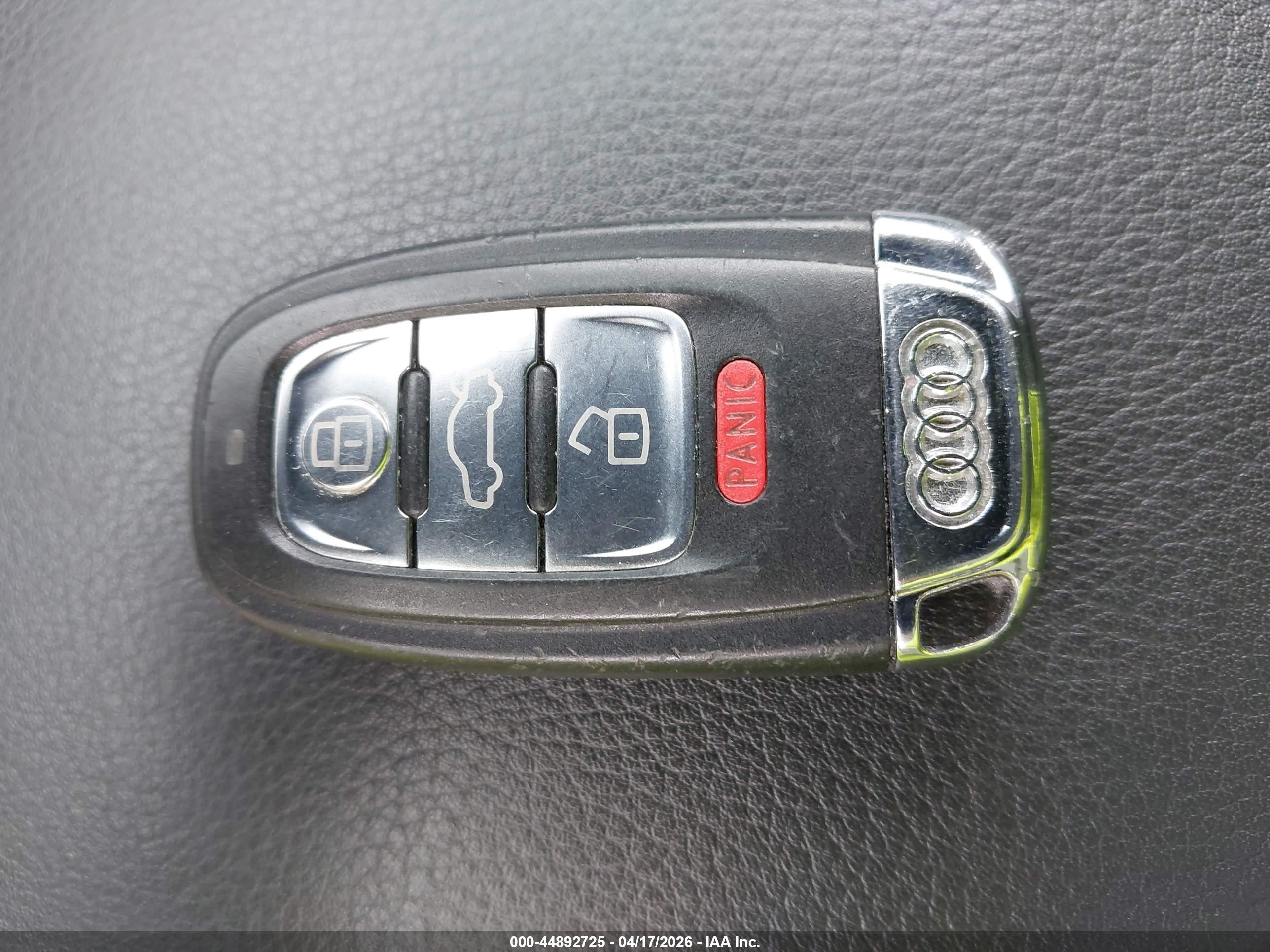 2012 Audi Q5 3.2 Premium Plus Gray vin: WA1DKBFP9CA011728