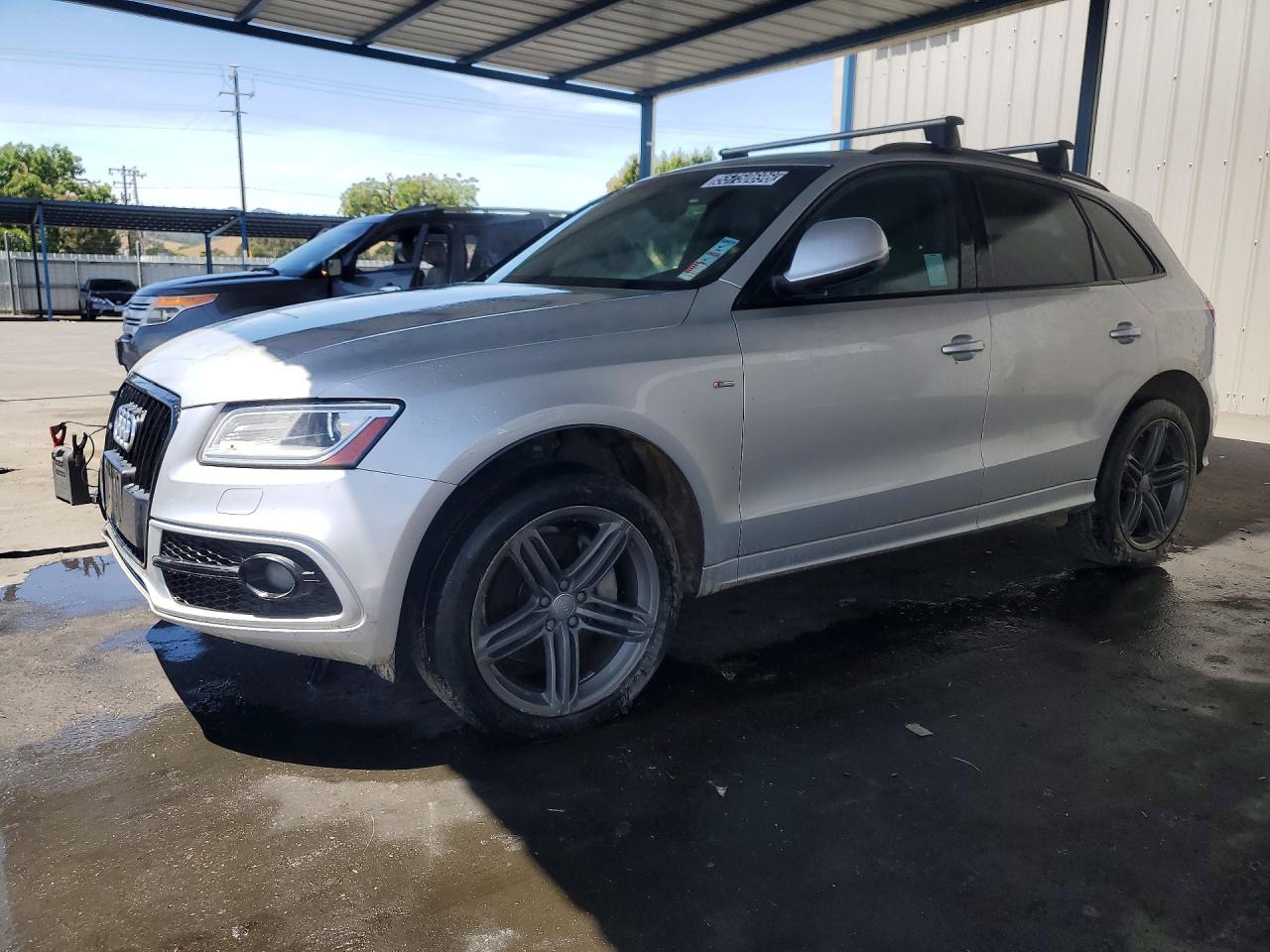 2014 Audi Q5 Tdi Premium Plus Silver vin: WA1DMAFP1EA087841