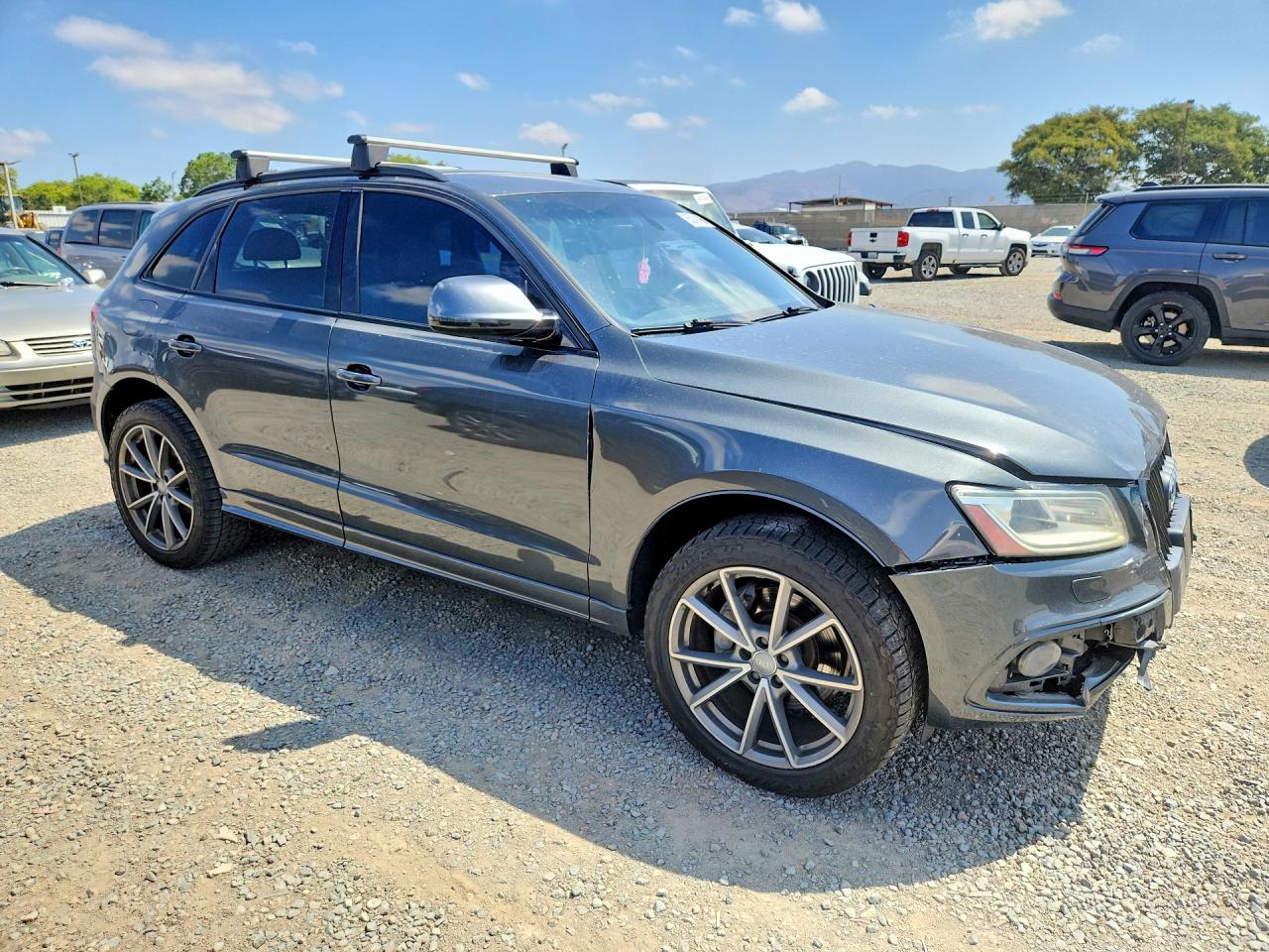 2015 Audi Q5 Tdi Premium Plus Gray vin: WA1DMAFP2FA104311
