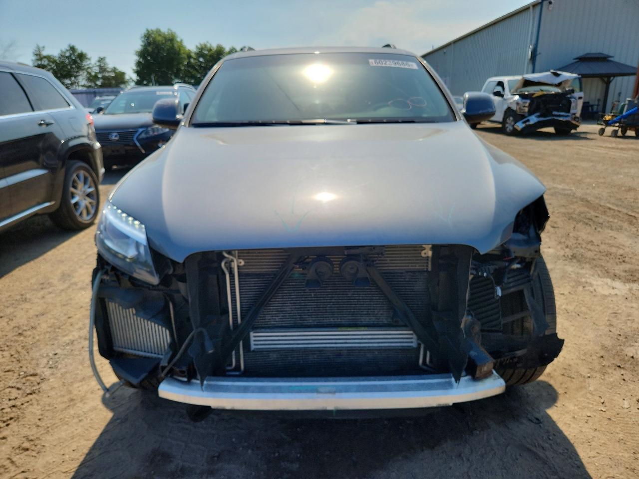 2014 Audi Q7 Prestige Gray vin: WA1DMCFE9ED001975