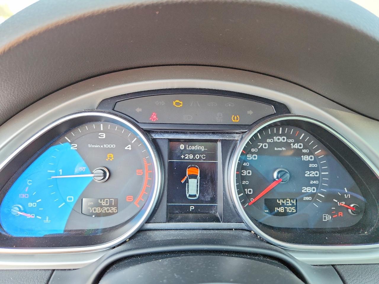 2014 Audi Q7 Prestige Gray vin: WA1DMCFE9ED001975