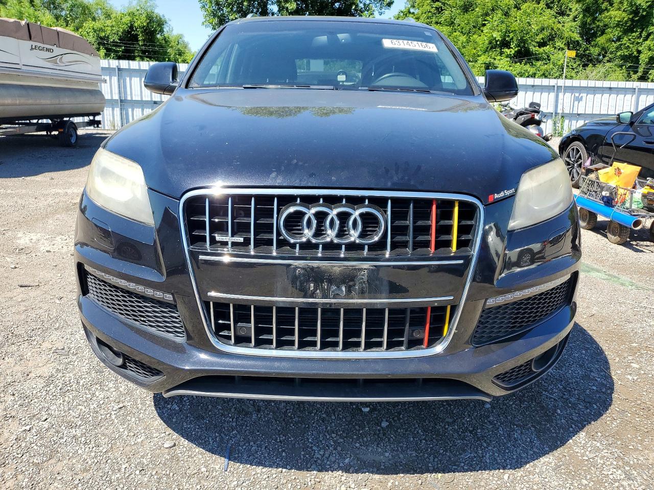 2014 Audi Q7 Prestige Black vin: WA1DMCFEXED018252