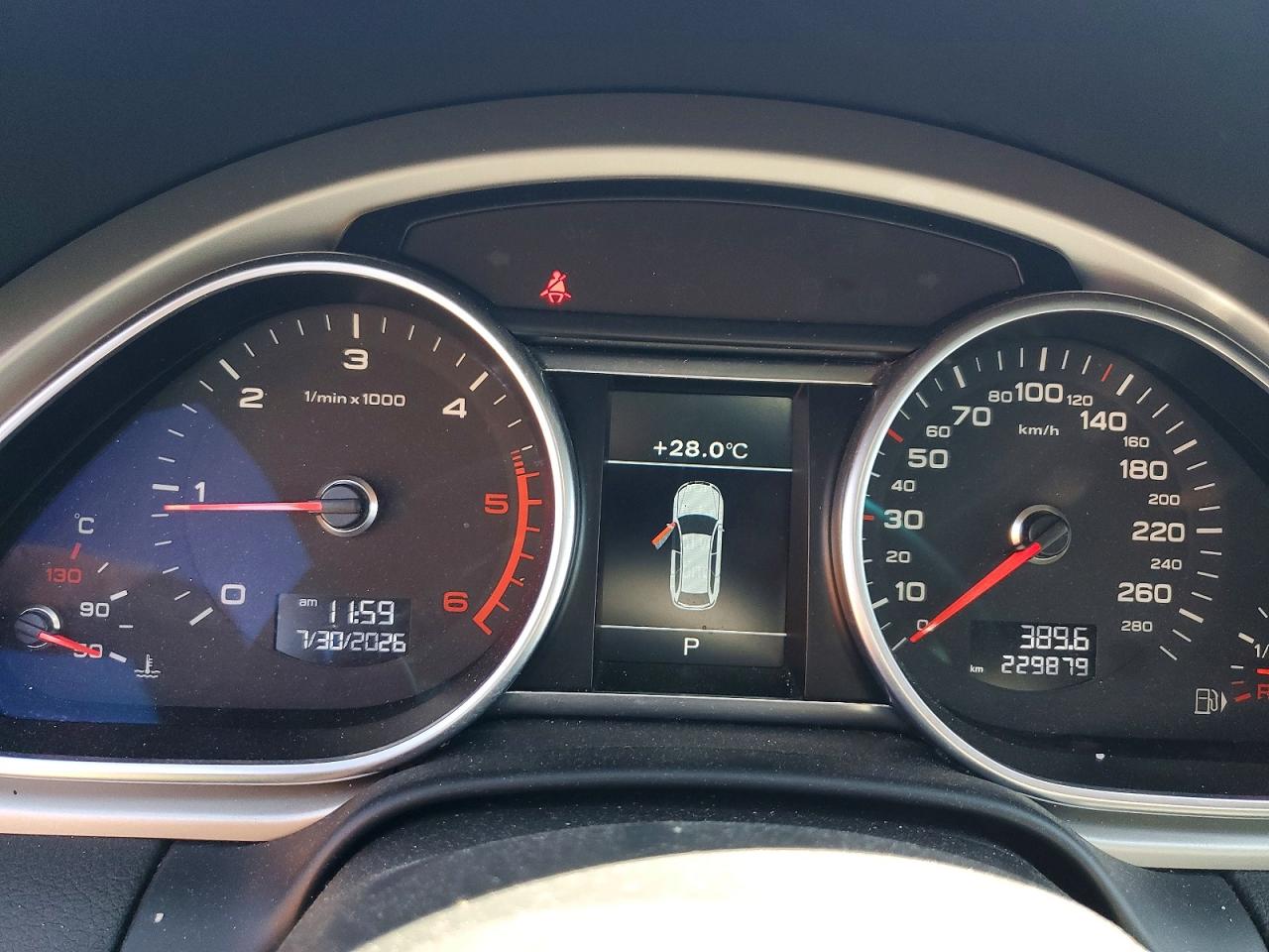 2014 Audi Q7 Prestige Black vin: WA1DMCFEXED018252