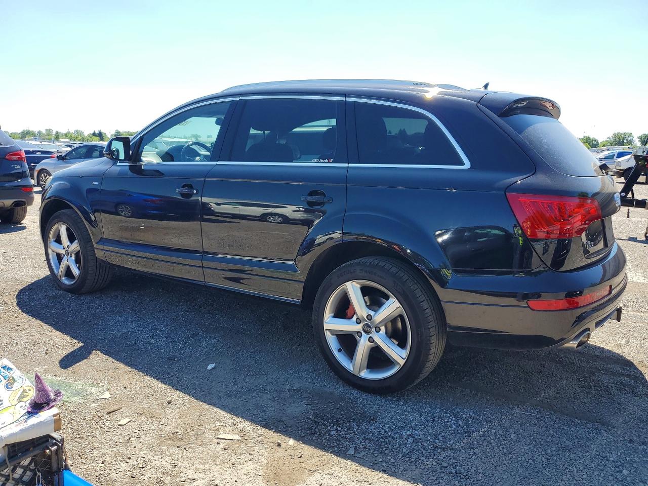 2014 Audi Q7 Prestige Black vin: WA1DMCFEXED018252