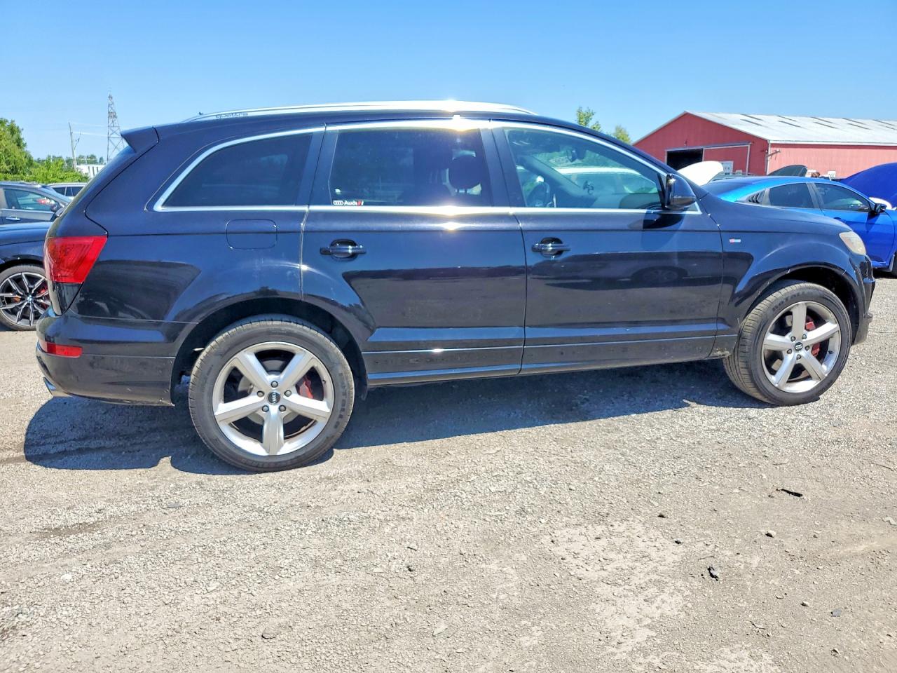 2014 Audi Q7 Prestige Black vin: WA1DMCFEXED018252
