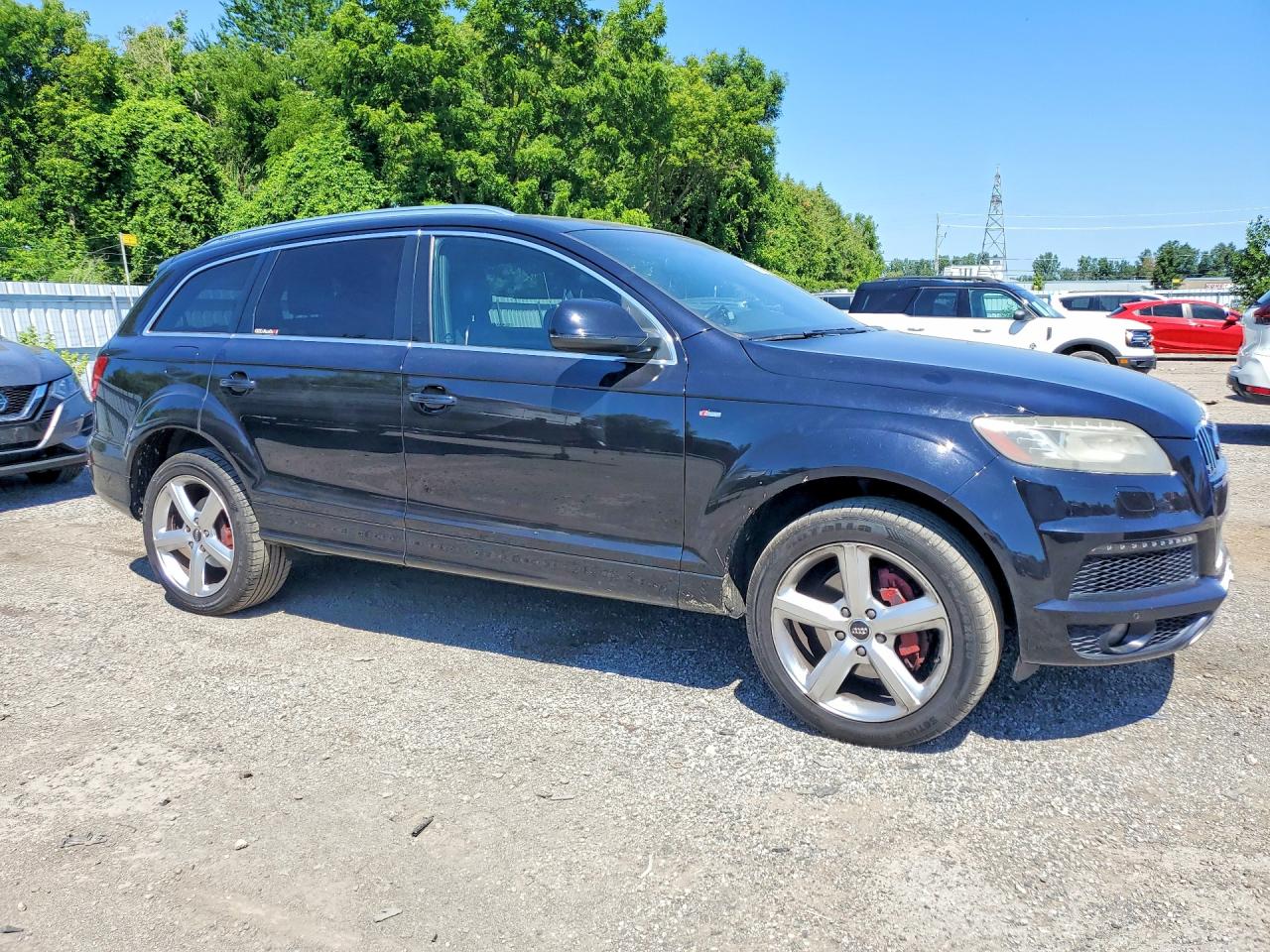 2014 Audi Q7 Prestige Black vin: WA1DMCFEXED018252