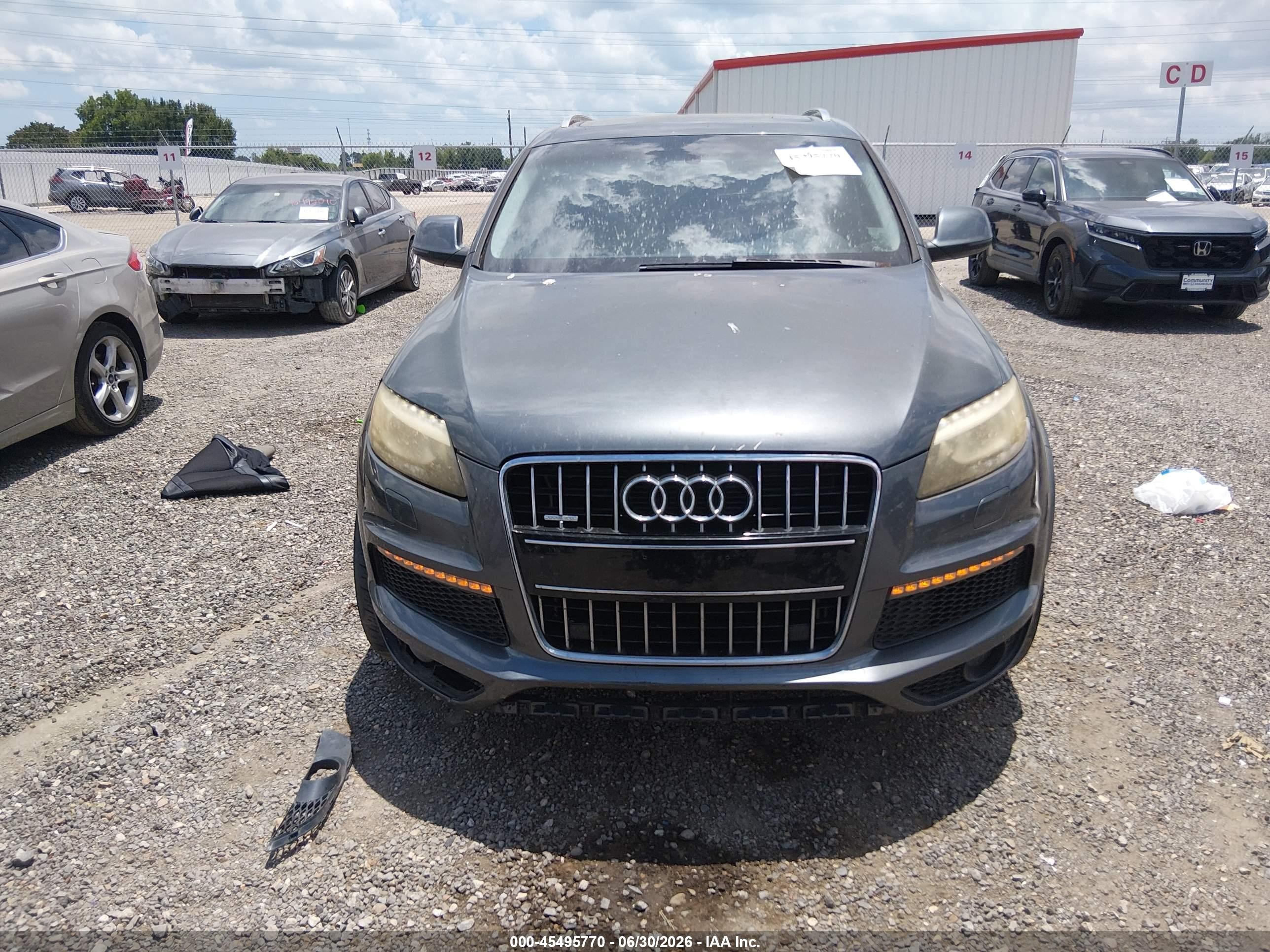 2010 Audi Q7 4.2 Prestige Gray vin: WA1DVAFE0AD003352