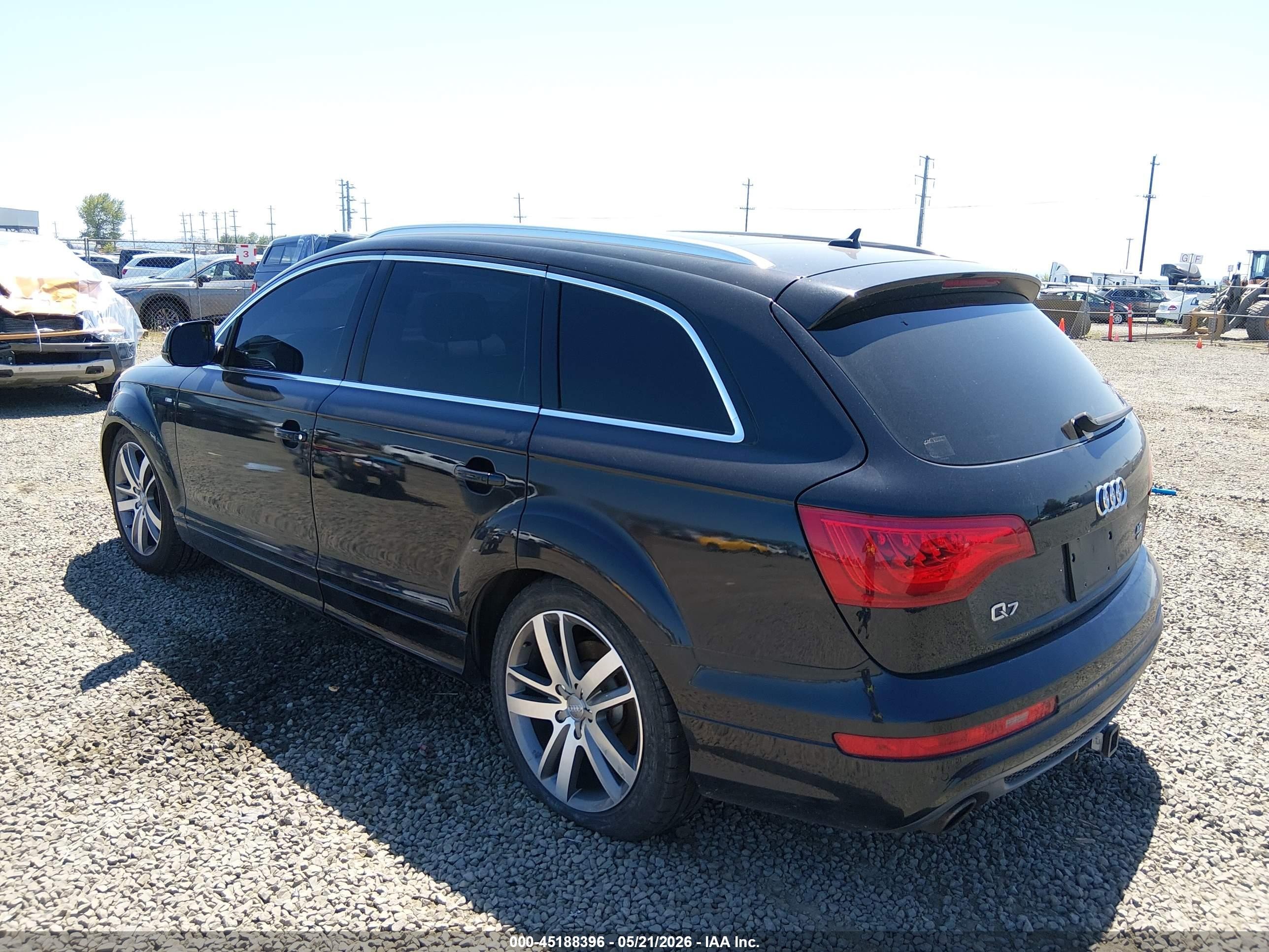 2010 Audi Q7 4.2 Prestige Black vin: WA1DVAFE7AD000223
