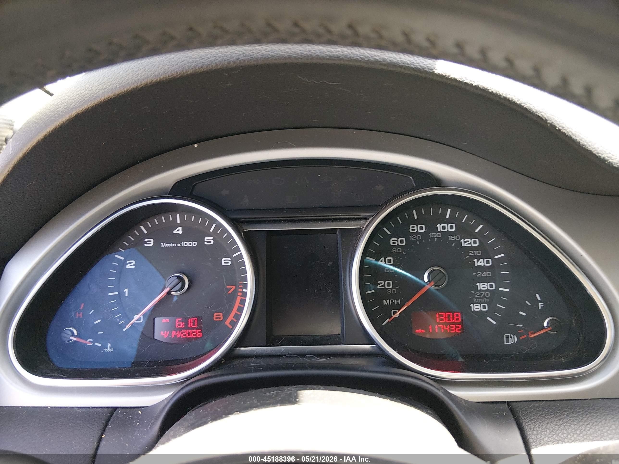 2010 Audi Q7 4.2 Prestige Black vin: WA1DVAFE7AD000223