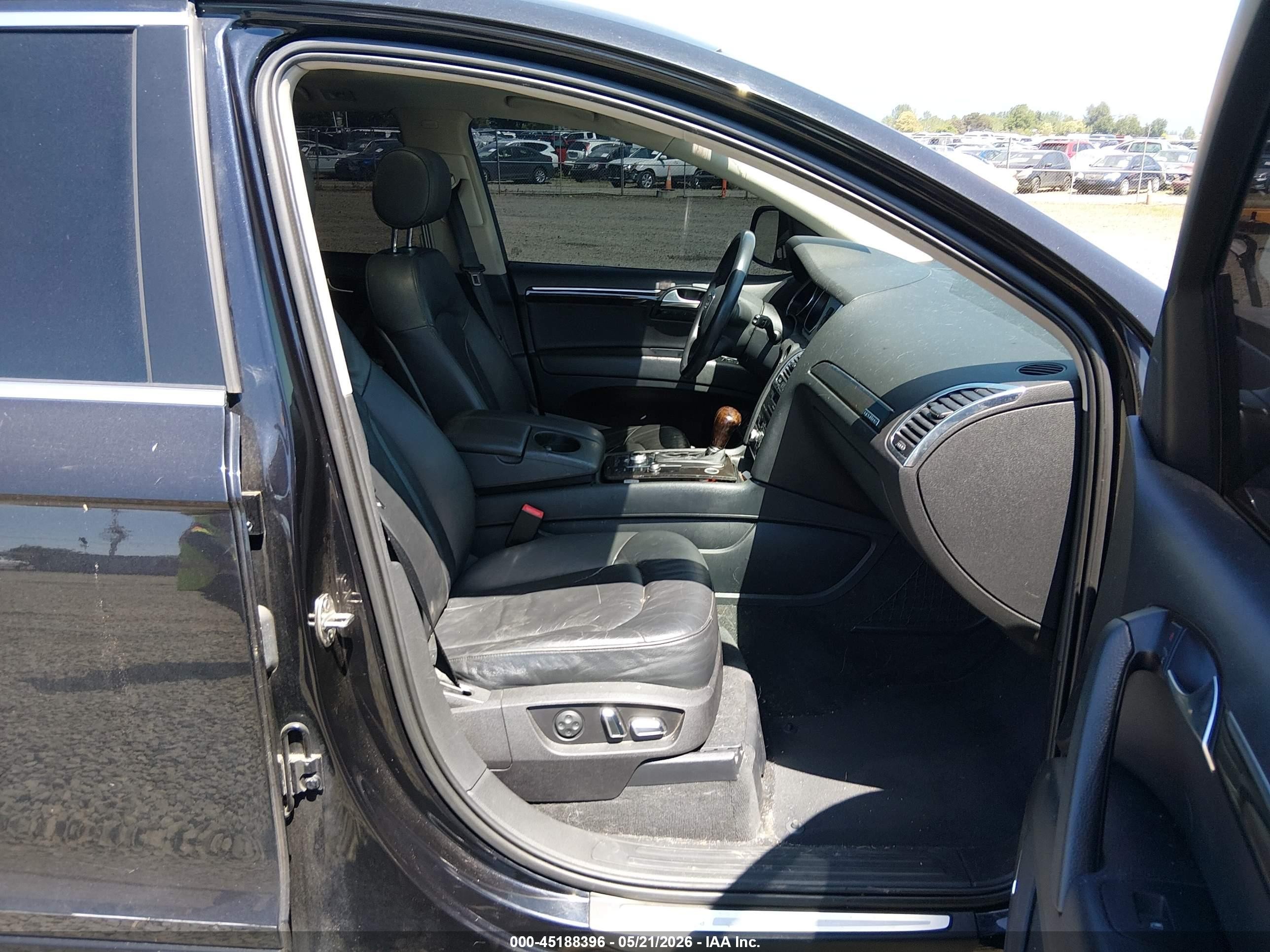 2010 Audi Q7 4.2 Prestige Black vin: WA1DVAFE7AD000223